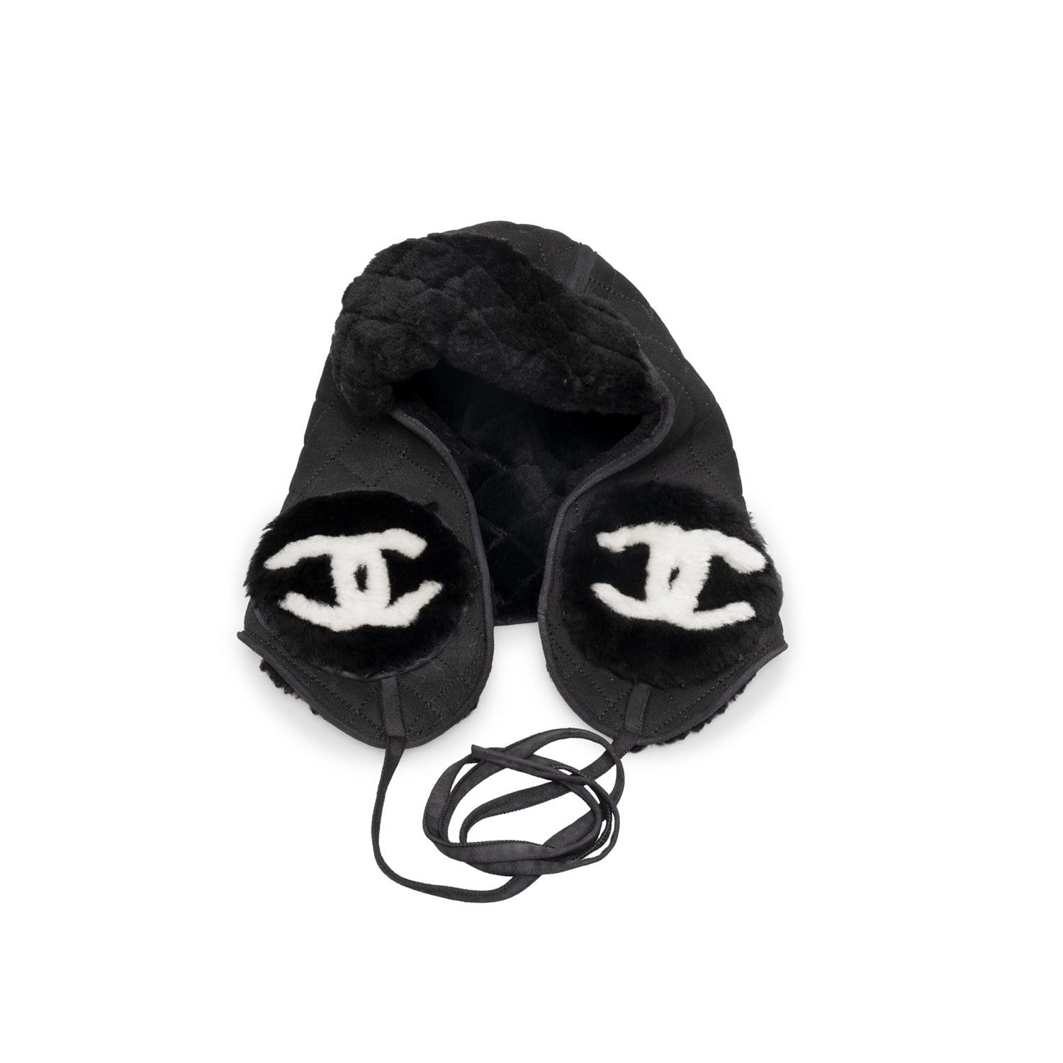 Chanel Chanel Trapper Style Shearling Hat NW2976