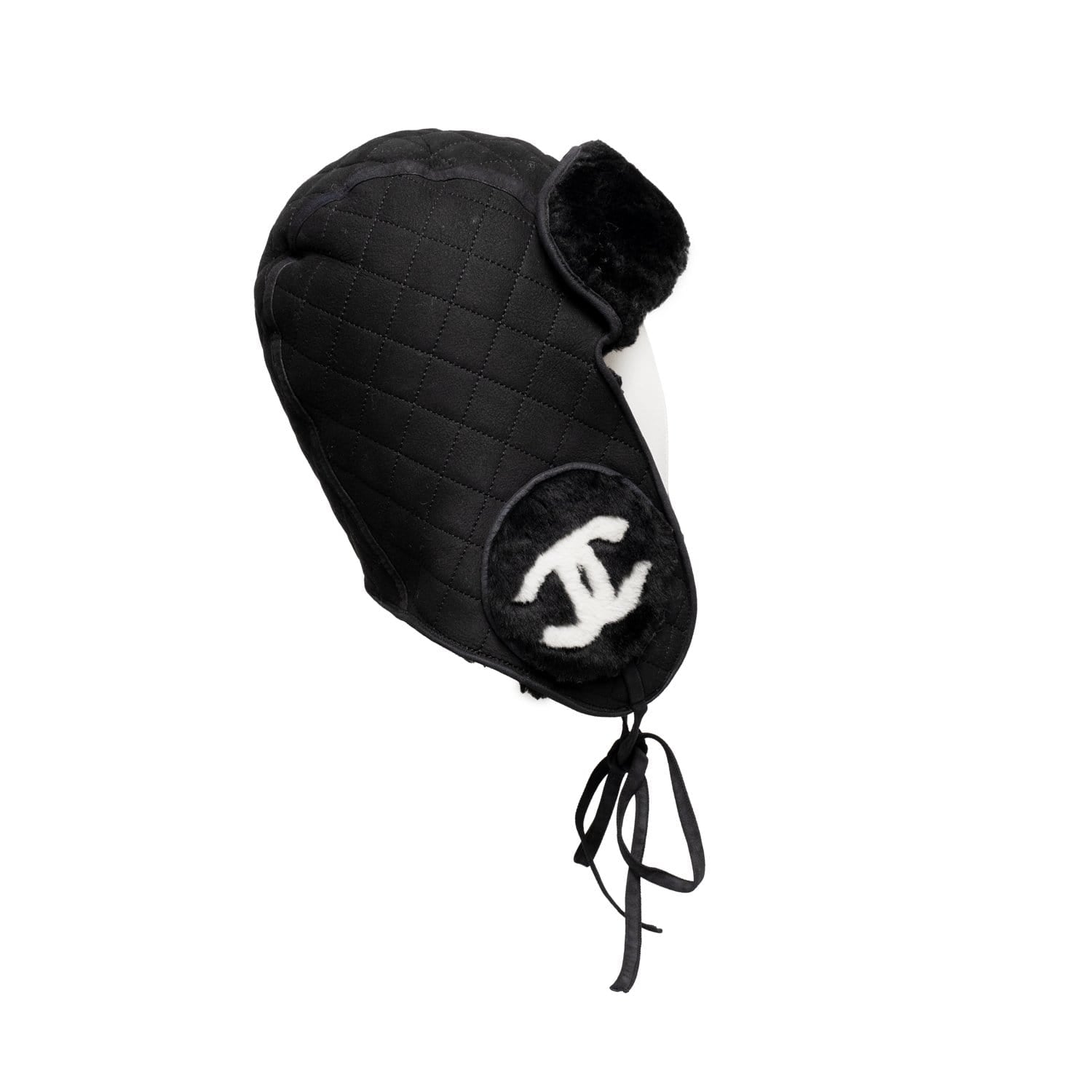 Chanel Chanel Trapper Style Shearling Hat NW2976