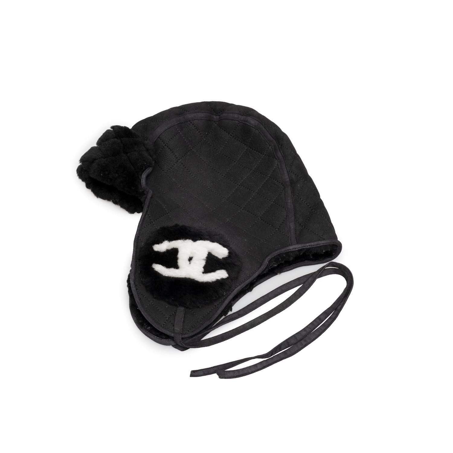 Chanel Chanel Trapper Style Shearling Hat NW2976