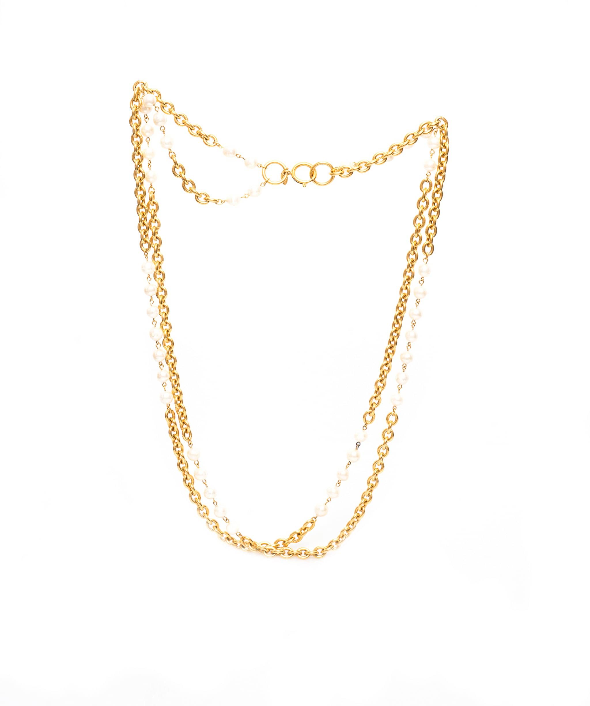 Chanel Chanel Triple Chain Necklace - AWL1525