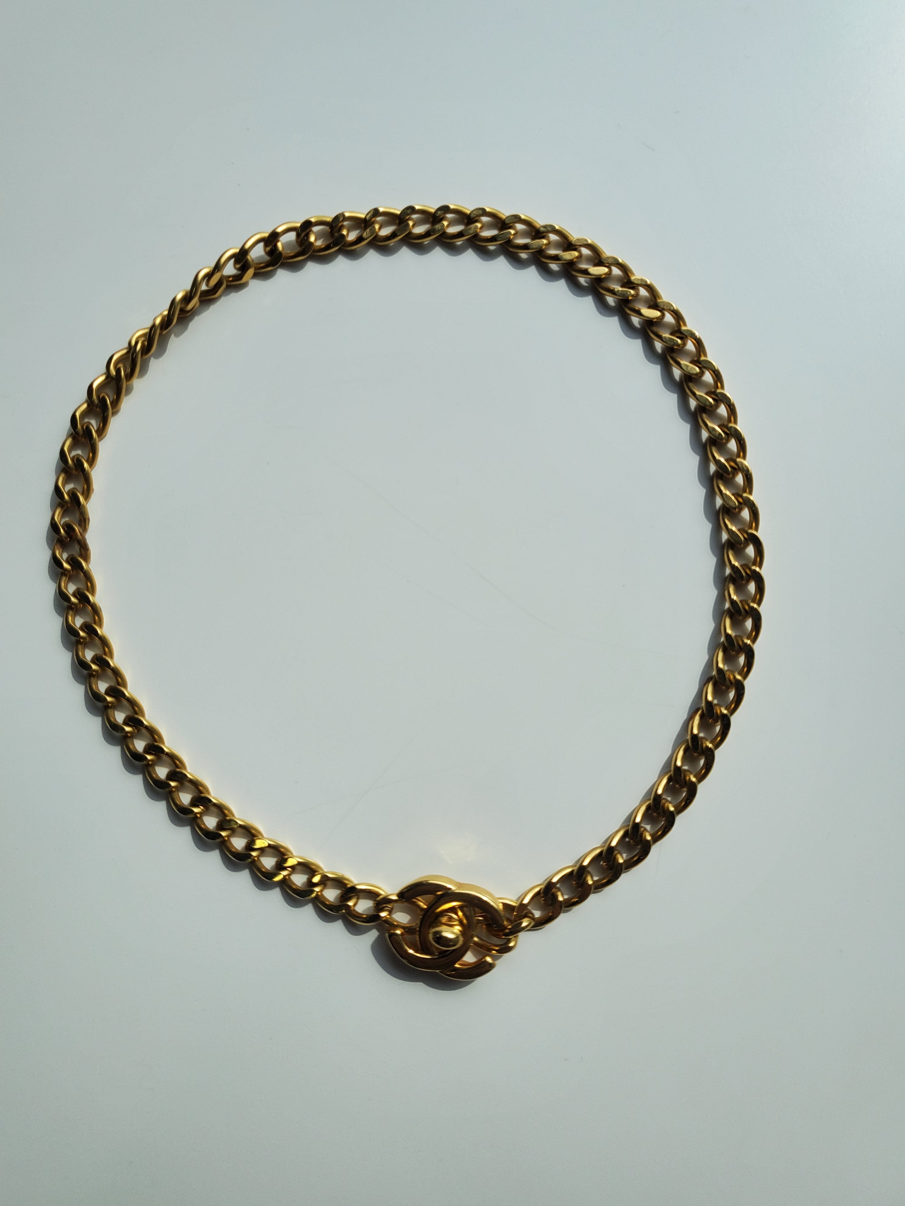 Chanel Chanel Turn Lock Choker ASL3179