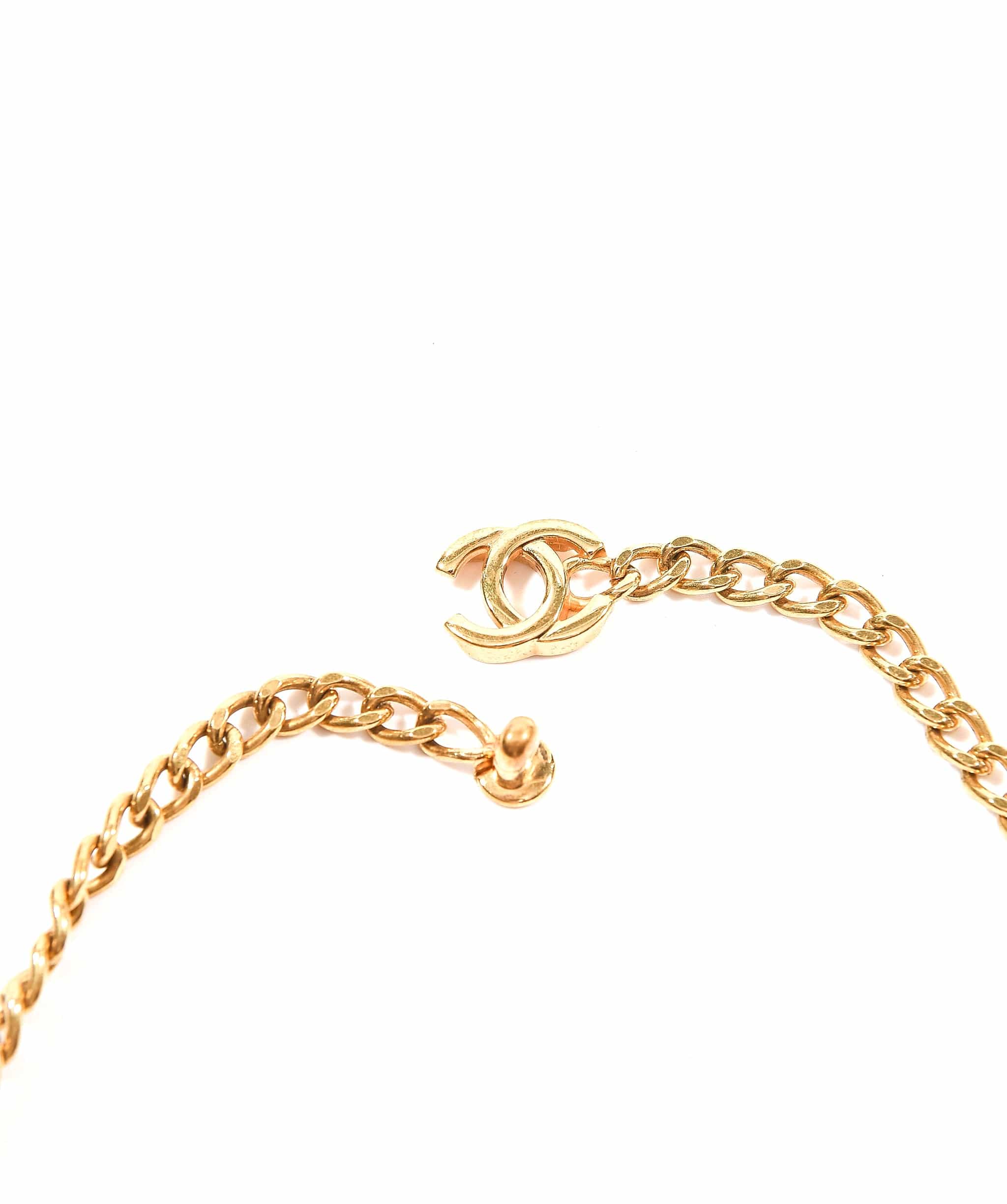 Chanel Chanel turnlock CC long necklace - AWL3333