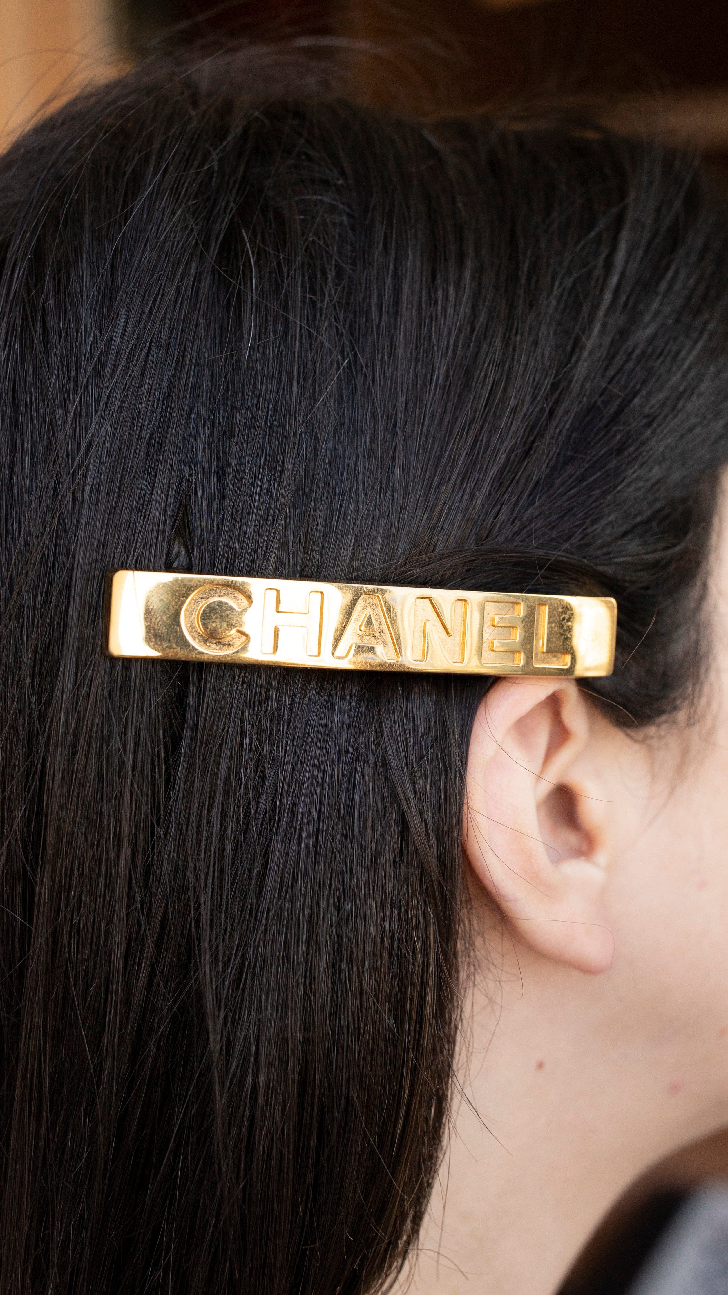 Chanel Chanel Valletta Logo Gold ASL2692