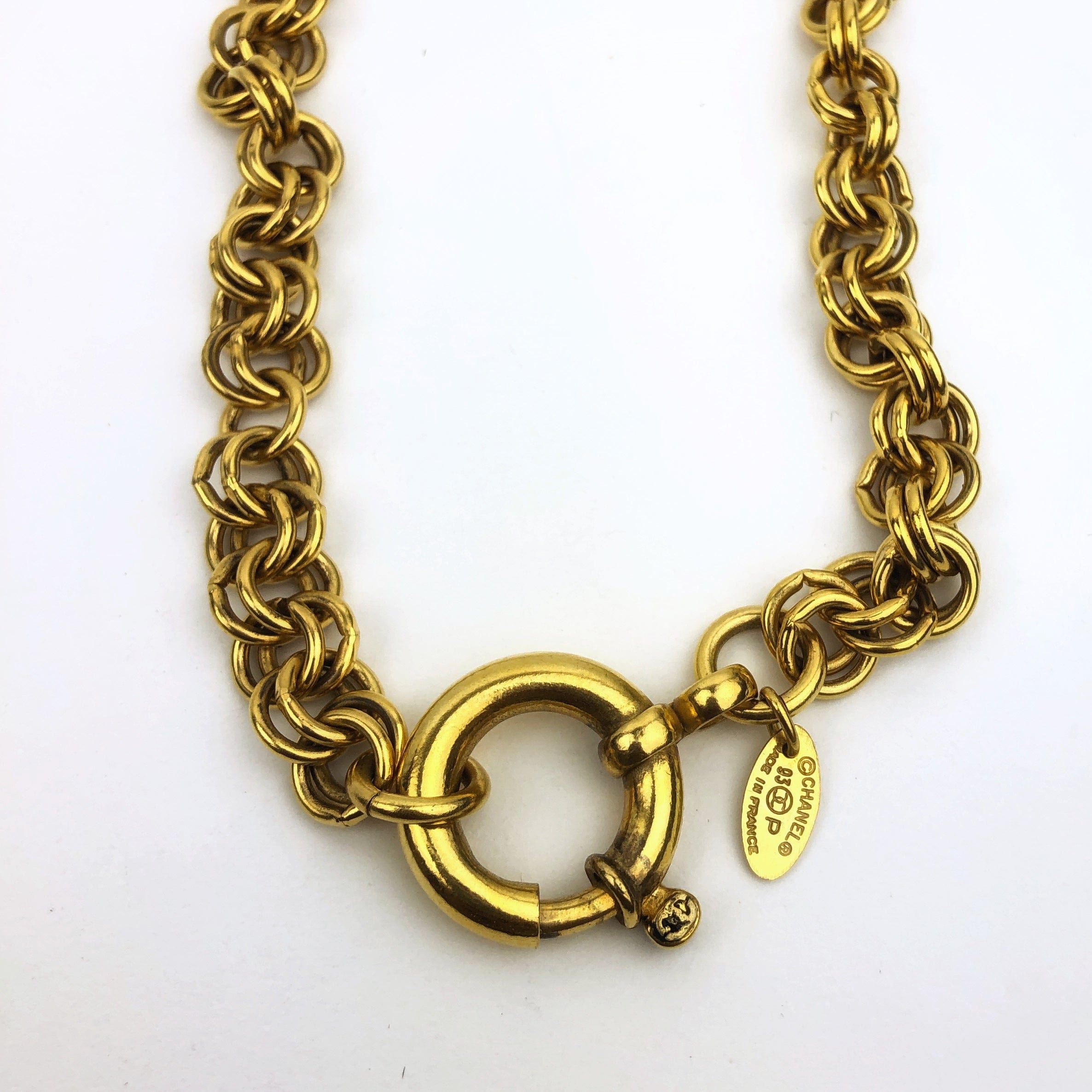 Chanel Long Chain Necklace Coco Mark Millar Gp PXL1671