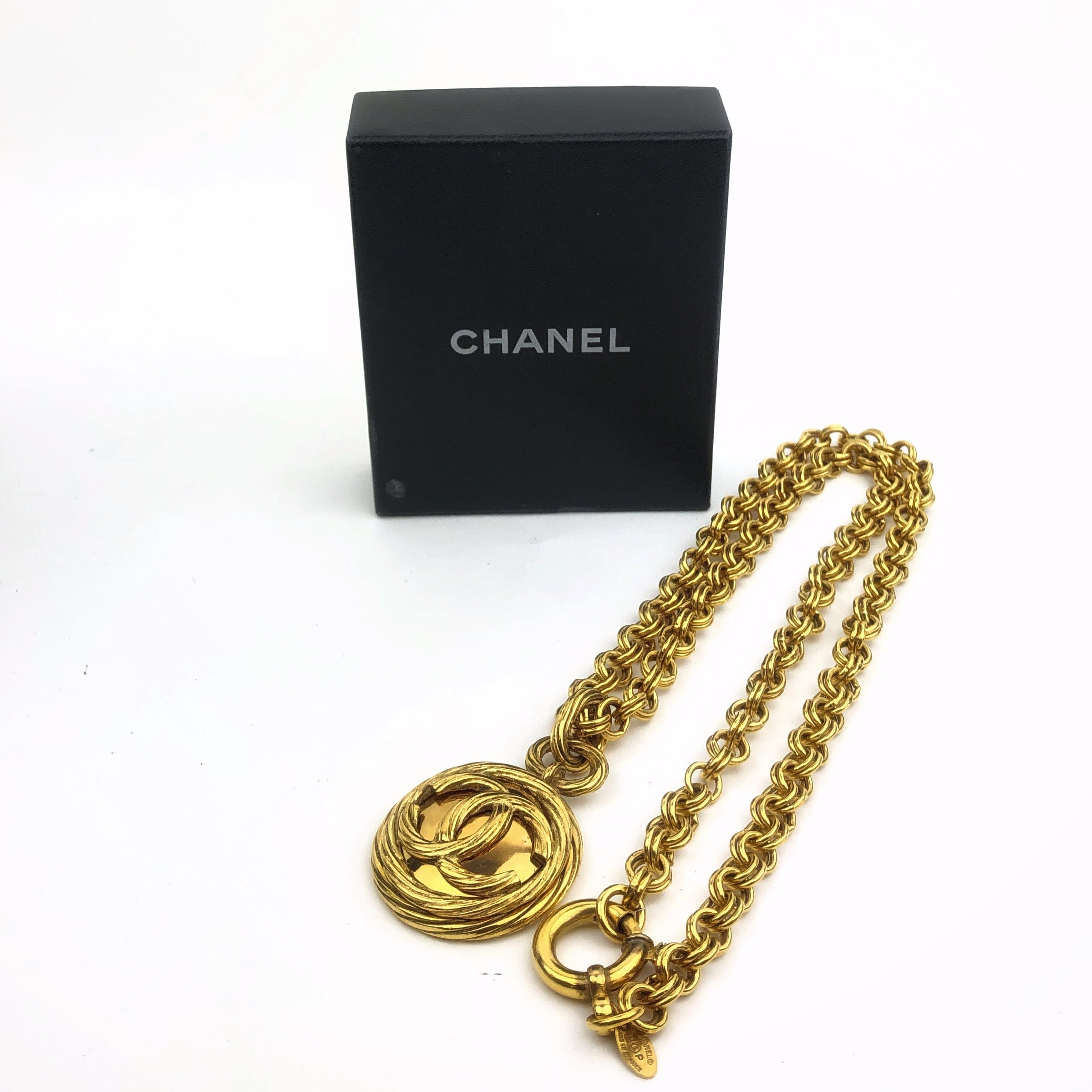 Chanel Long Chain Necklace Coco Mark Millar Gp PXL1671