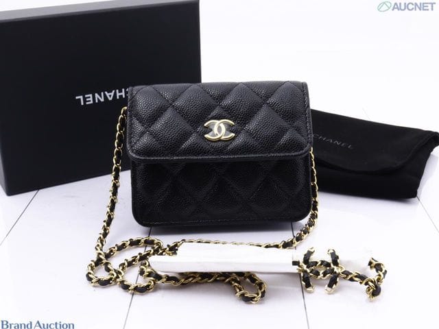 Chanel Mini Crossbody flap Card Holder 3275378