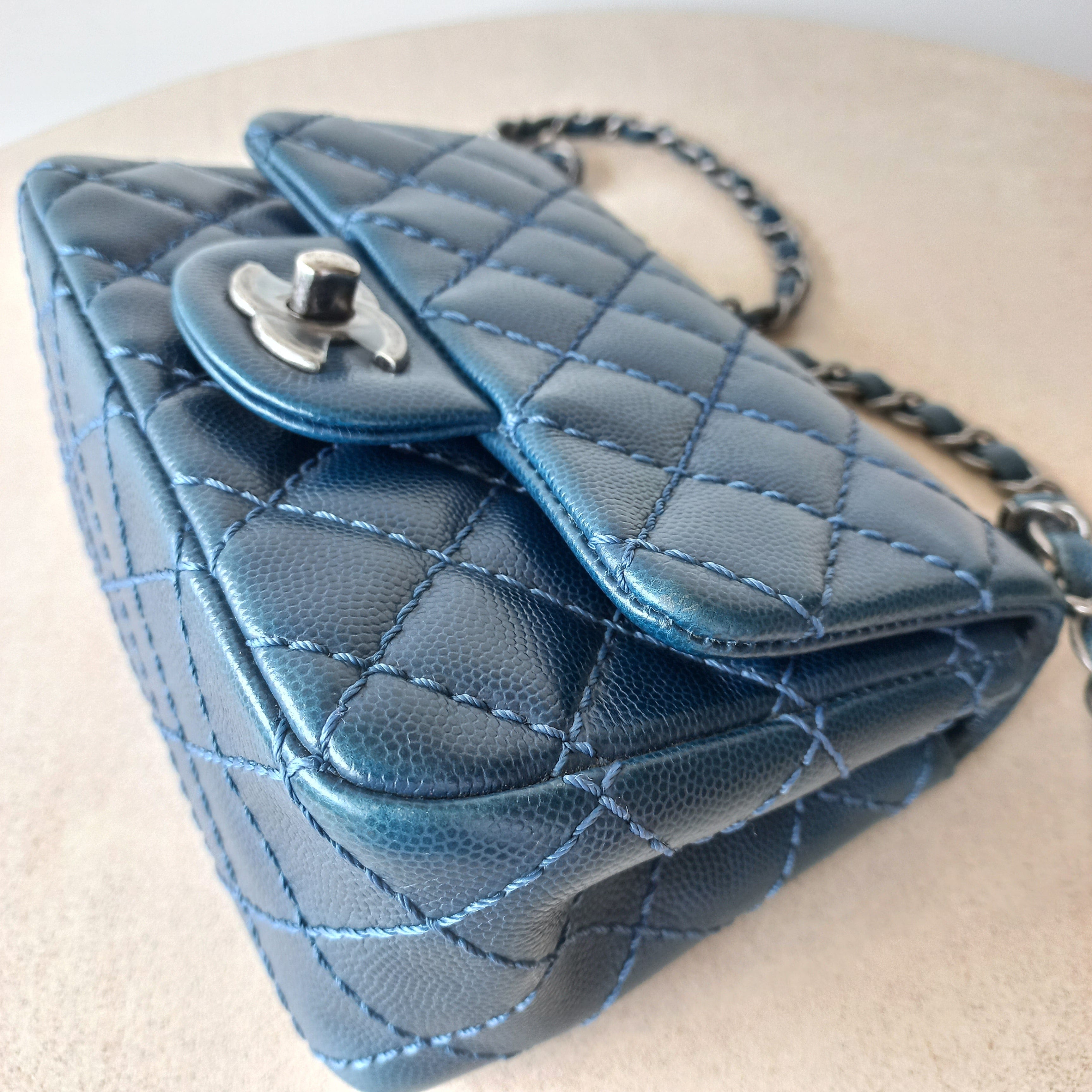 Chanel Caviar Quilted Mini Square Flap Bag MLX22001