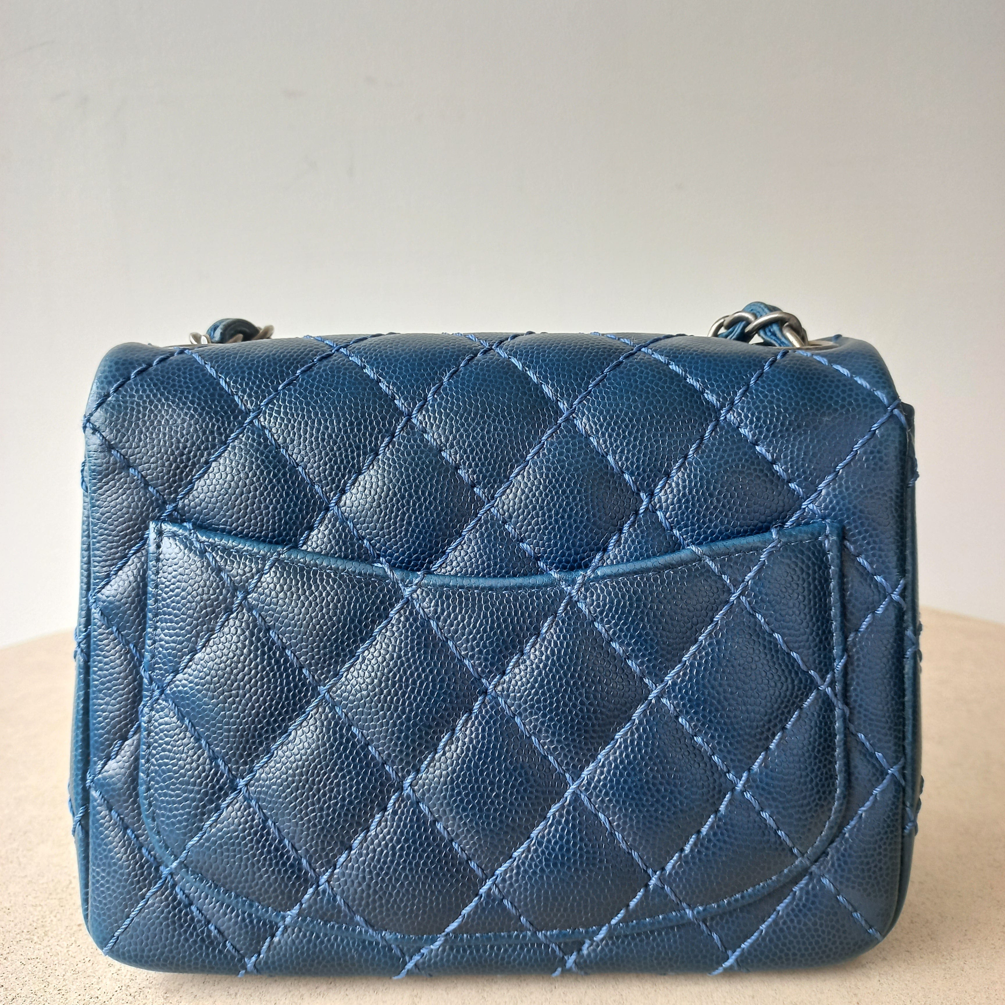 Chanel Caviar Quilted Mini Square Flap Bag MLX22001