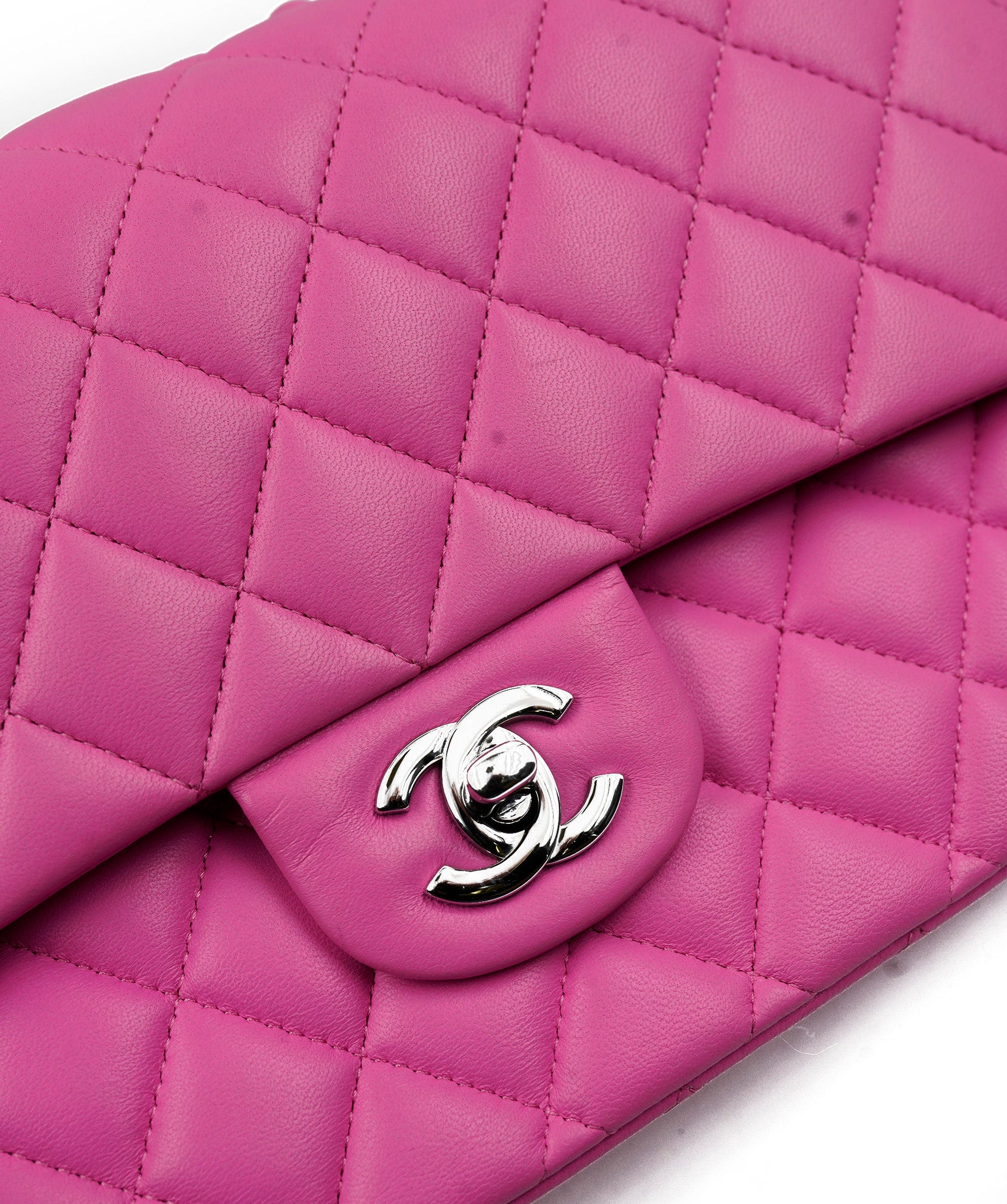 Chanel Chanel 10" Medium in Pink with SHW - AWL4073