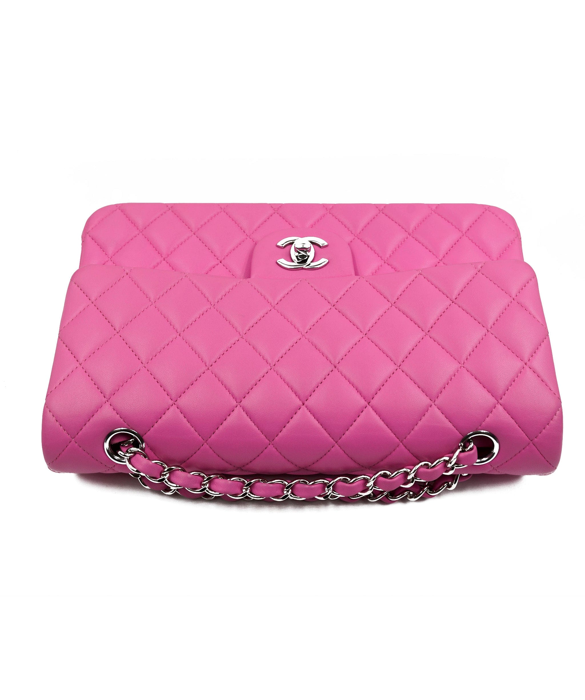 Chanel Chanel 10" Medium in Pink with SHW - AWL4073