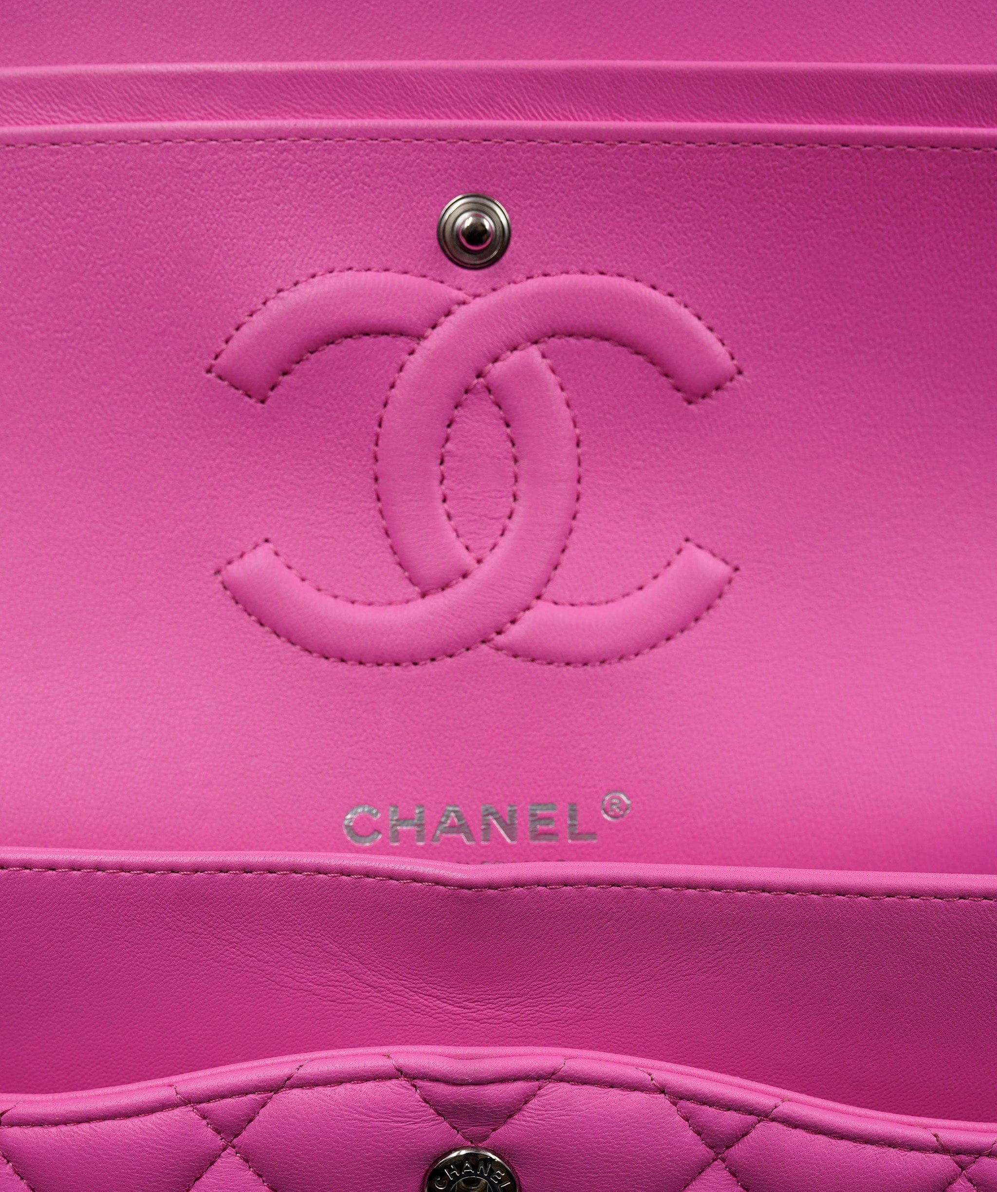 Chanel Chanel 10" Medium in Pink with SHW - AWL4073