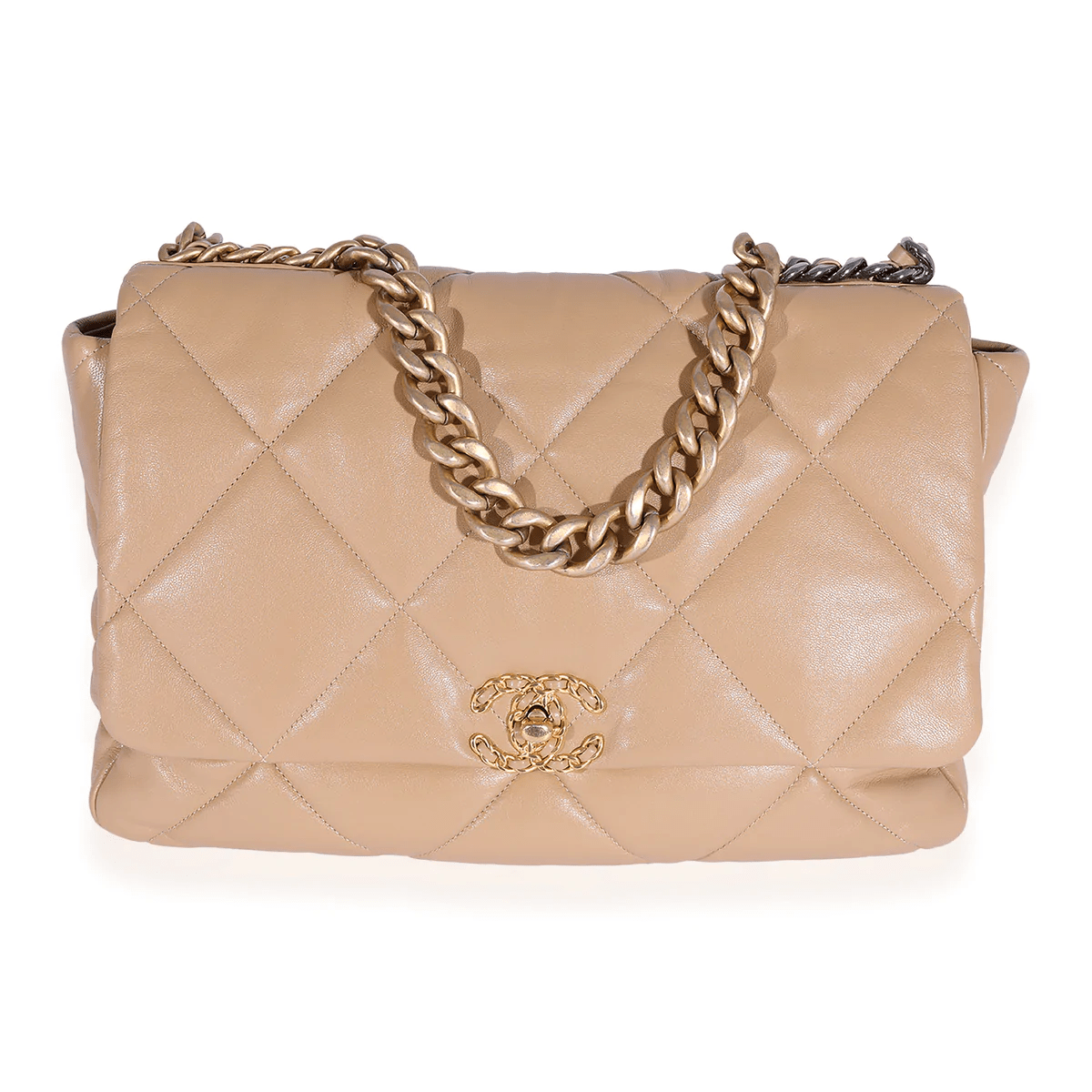 Chanel Chanel 19 Maxi Quilted Lambskin Flap Bag 124589