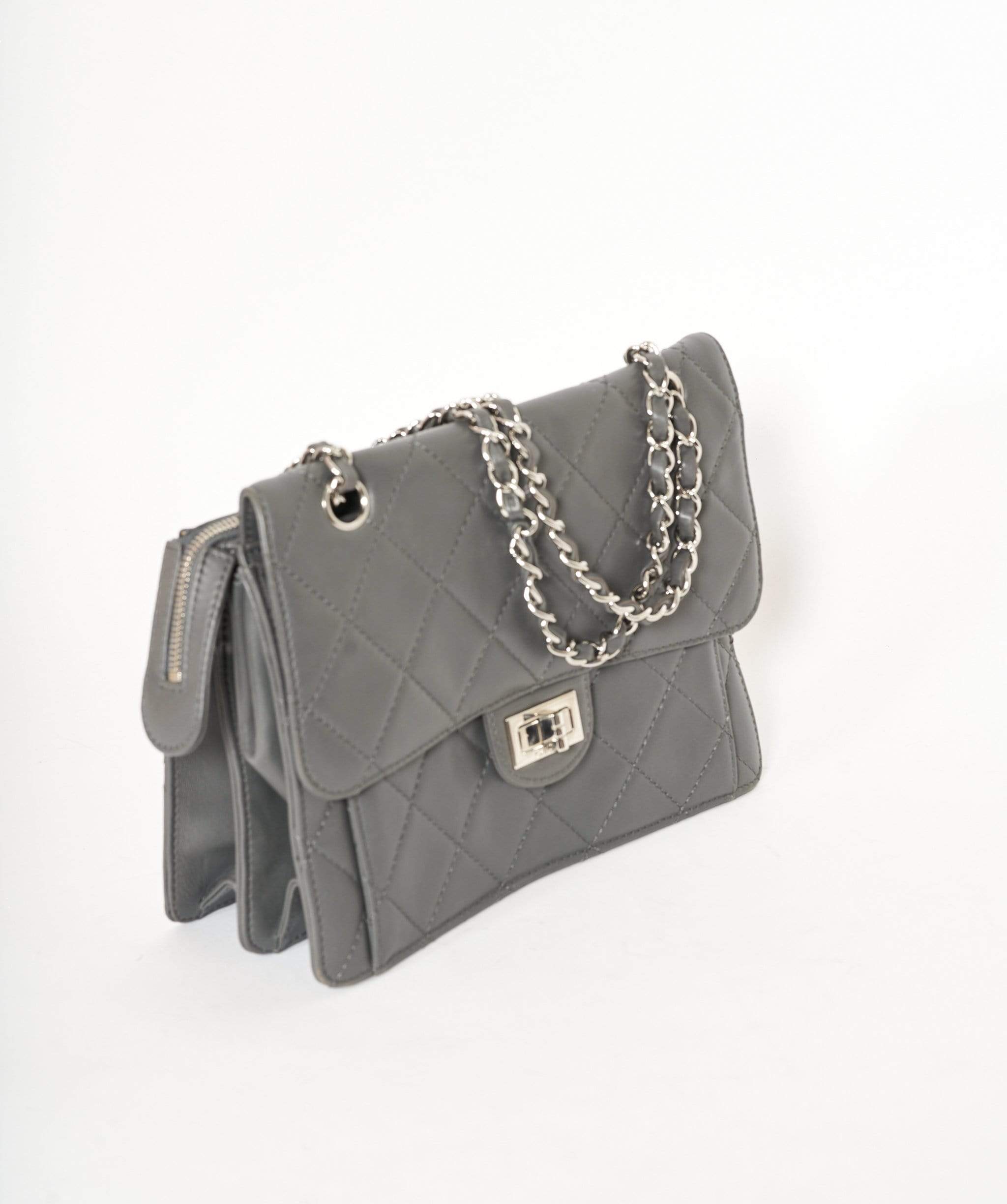 Chanel Chanel 2.55 flap bag - dark grey