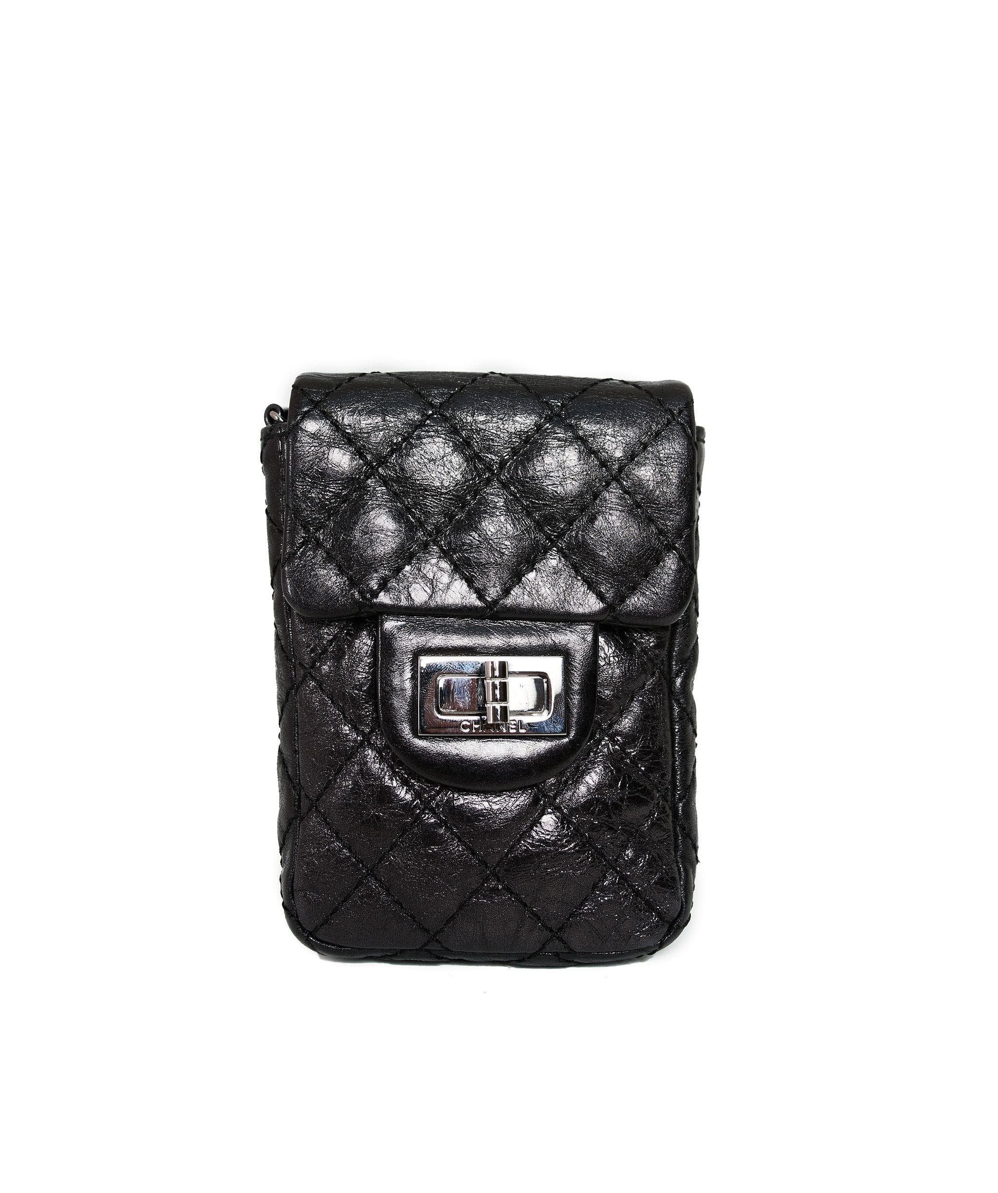 Chanel Chanel 2.55 Metallic Lambskin WOC PHW  AGL1059