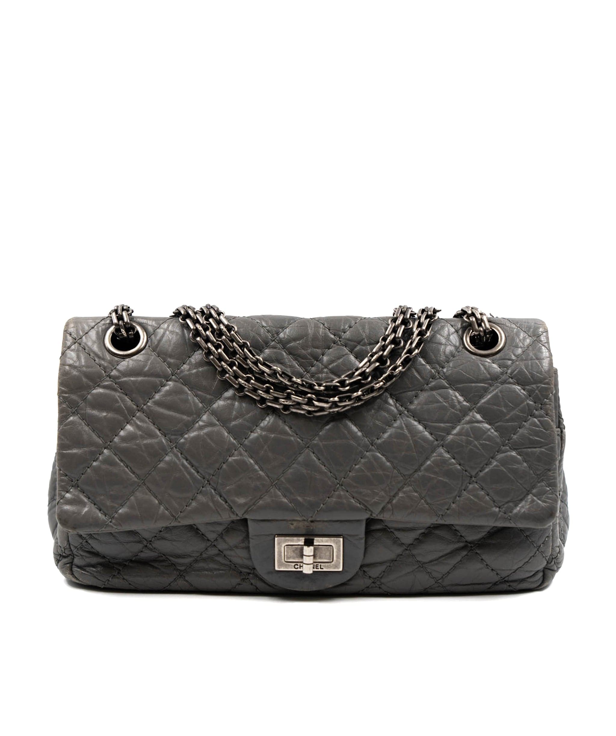 Chanel Chanel 2.55 small grey shw ASC1066