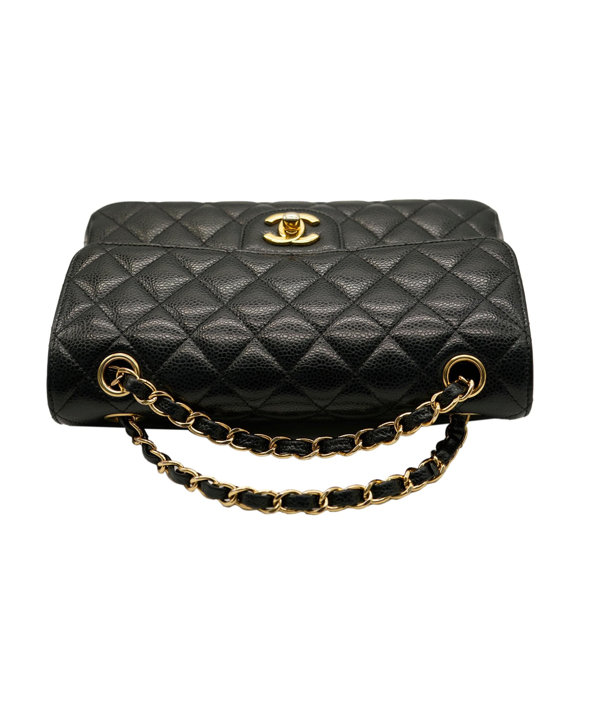 Chanel Chanel 9"Caviar Classic Flap black GHW ASL6934