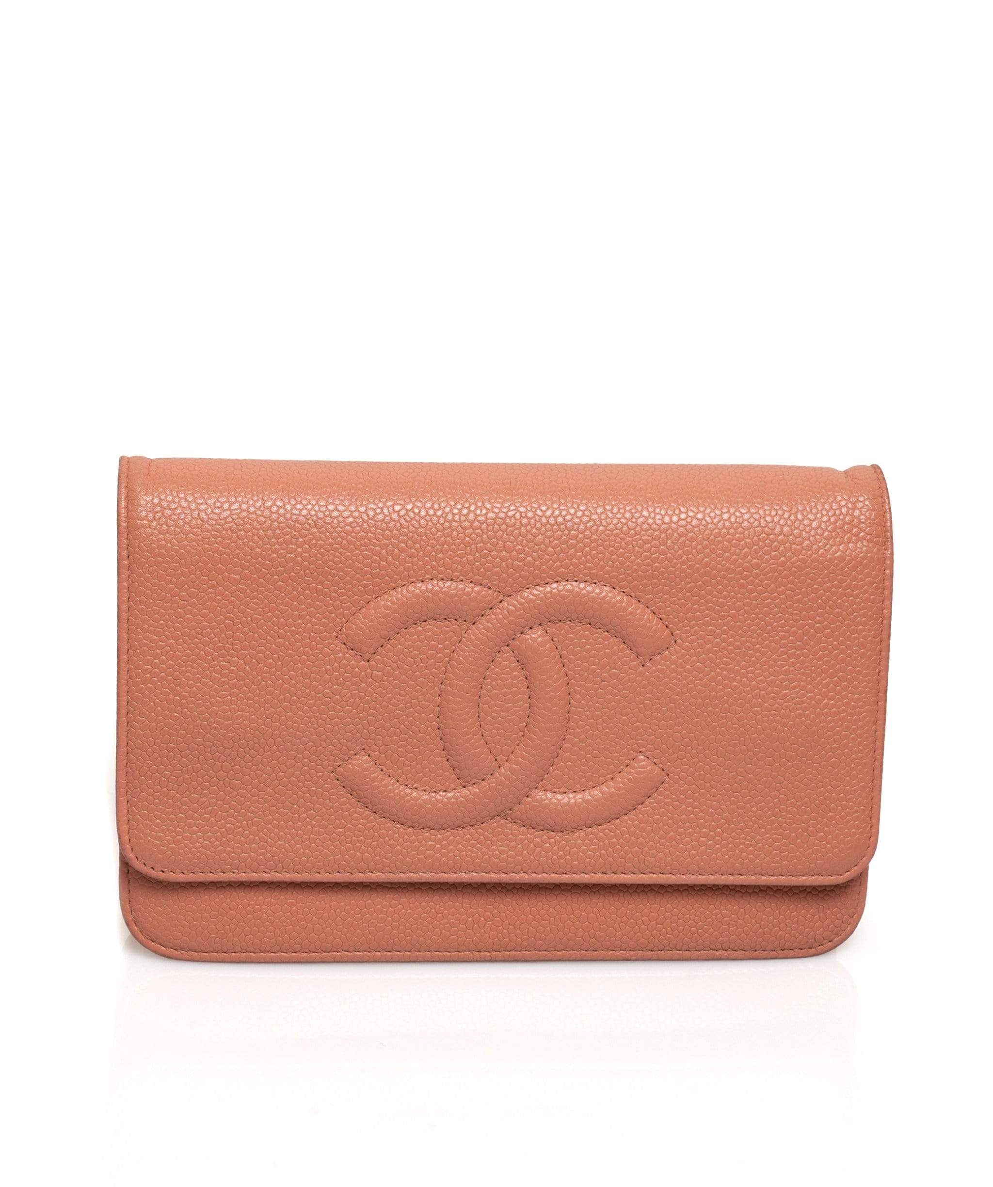 Chanel Chanel Apricot Colour Way WOC with Silver Hardware NW2870