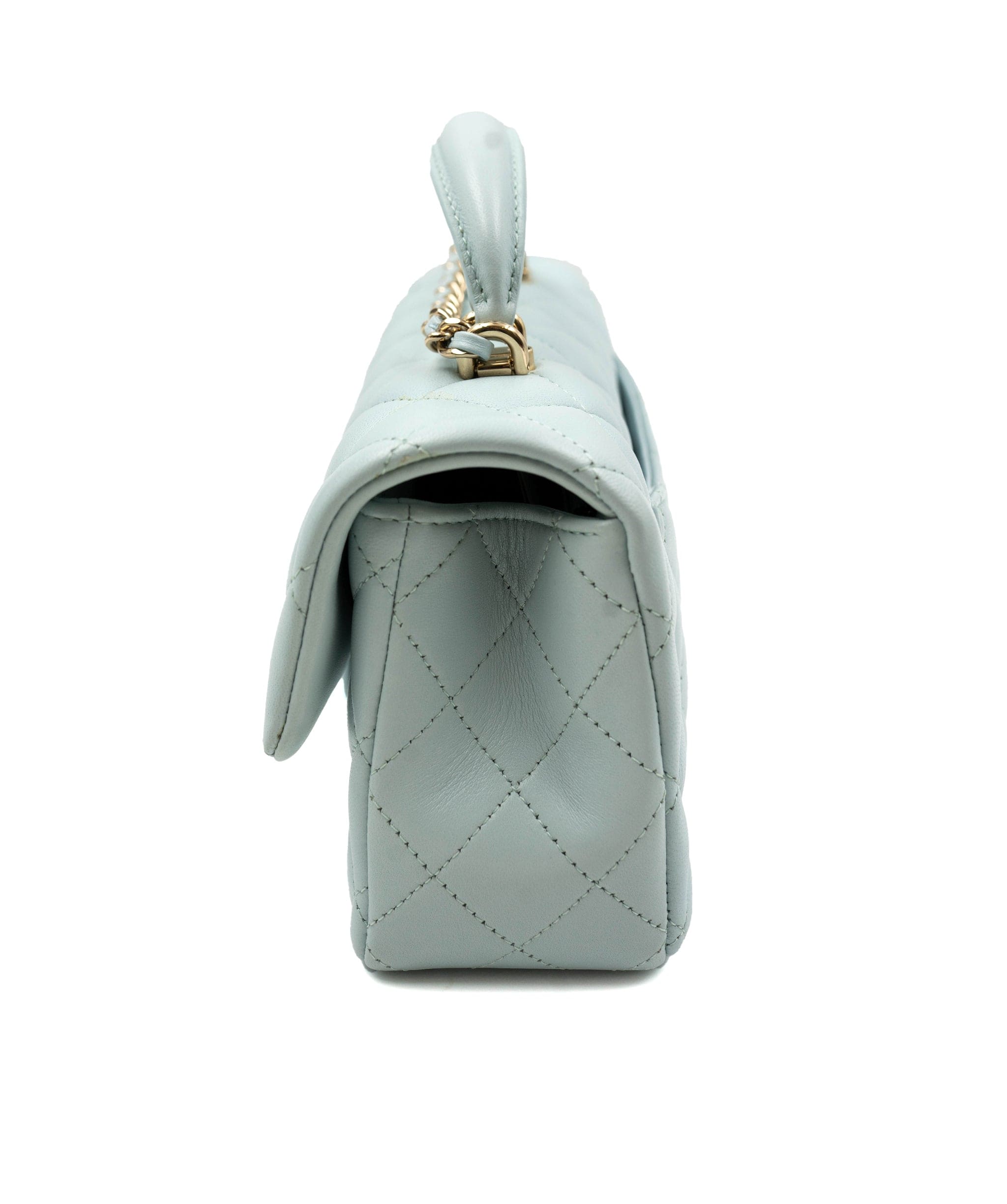 Chanel Chanel Baby Blue Coco Handle Bag - AWL3642