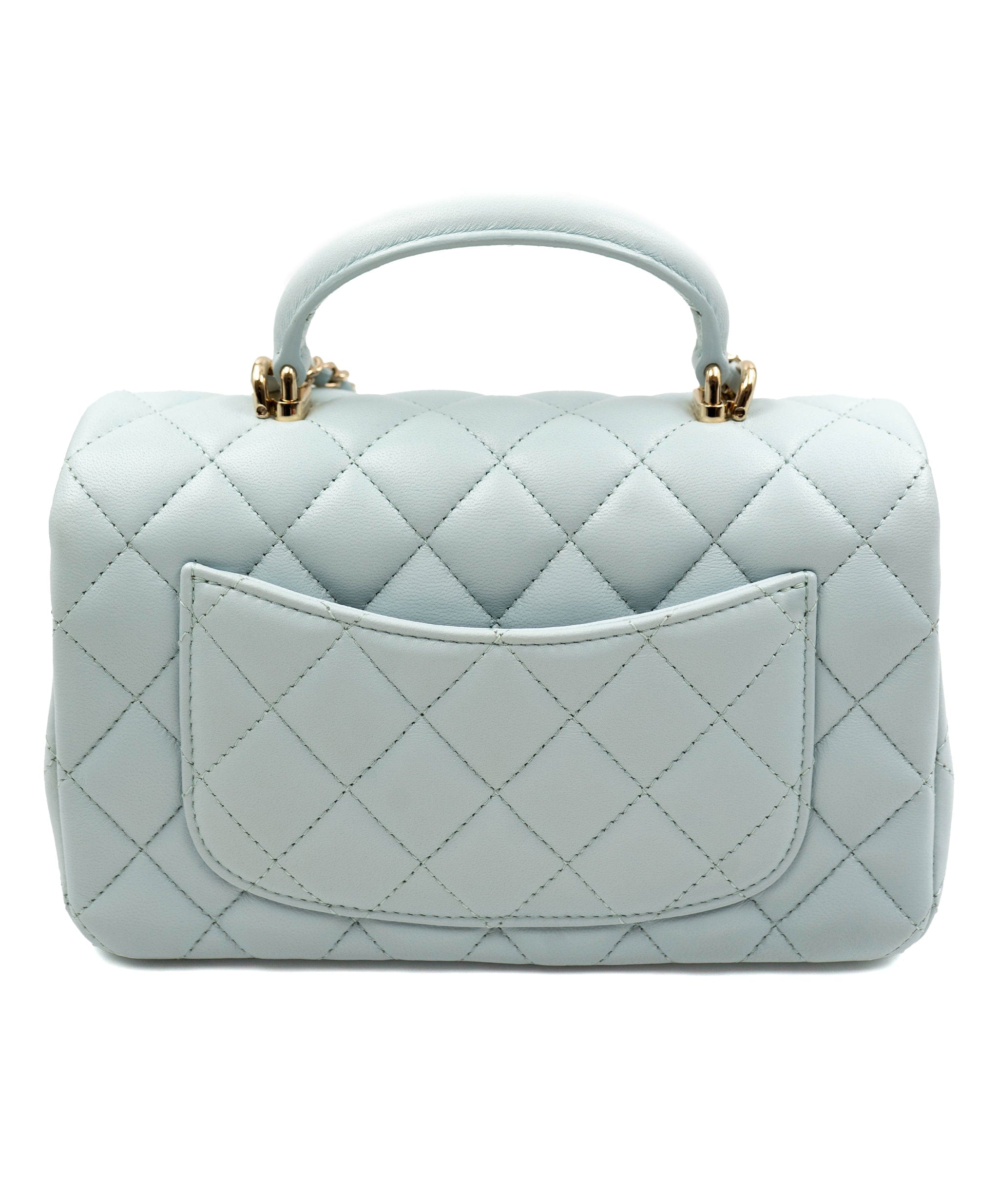 Chanel Chanel Baby Blue Coco Handle Bag - AWL3642