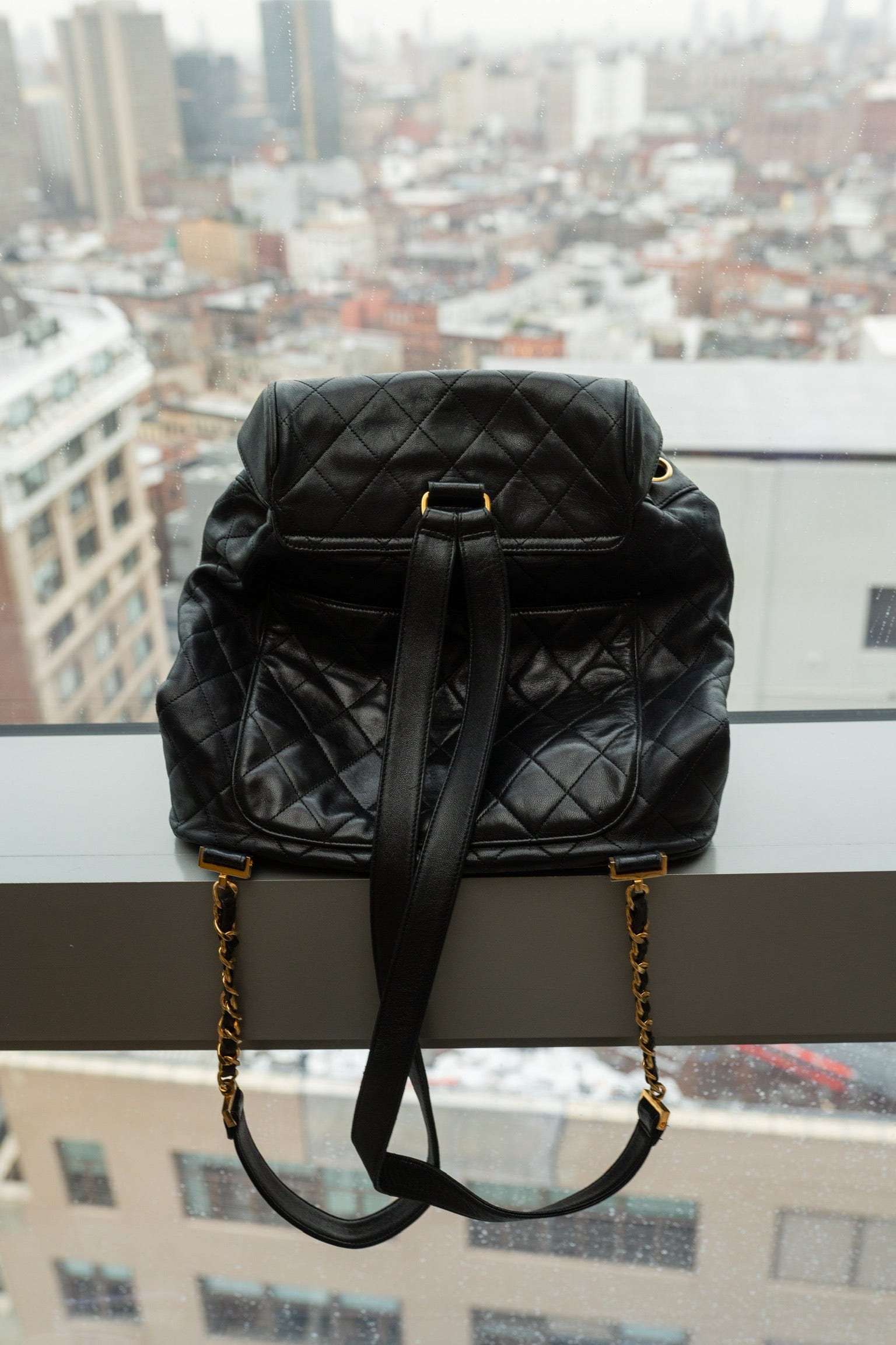 Chanel Chanel Backpack Matelasse Lambskin ASL2916