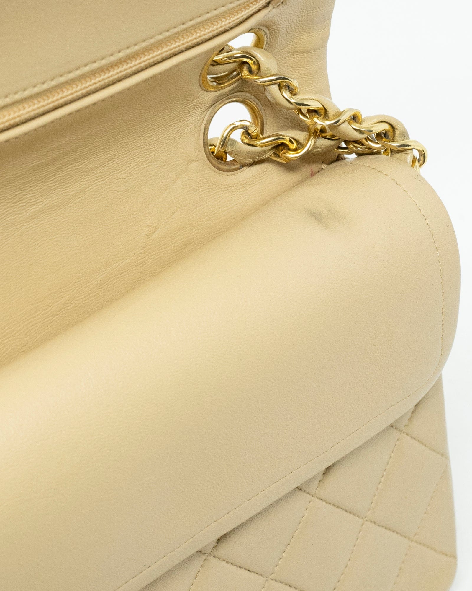 Chanel Chanel beige classic flap small - ASL1954