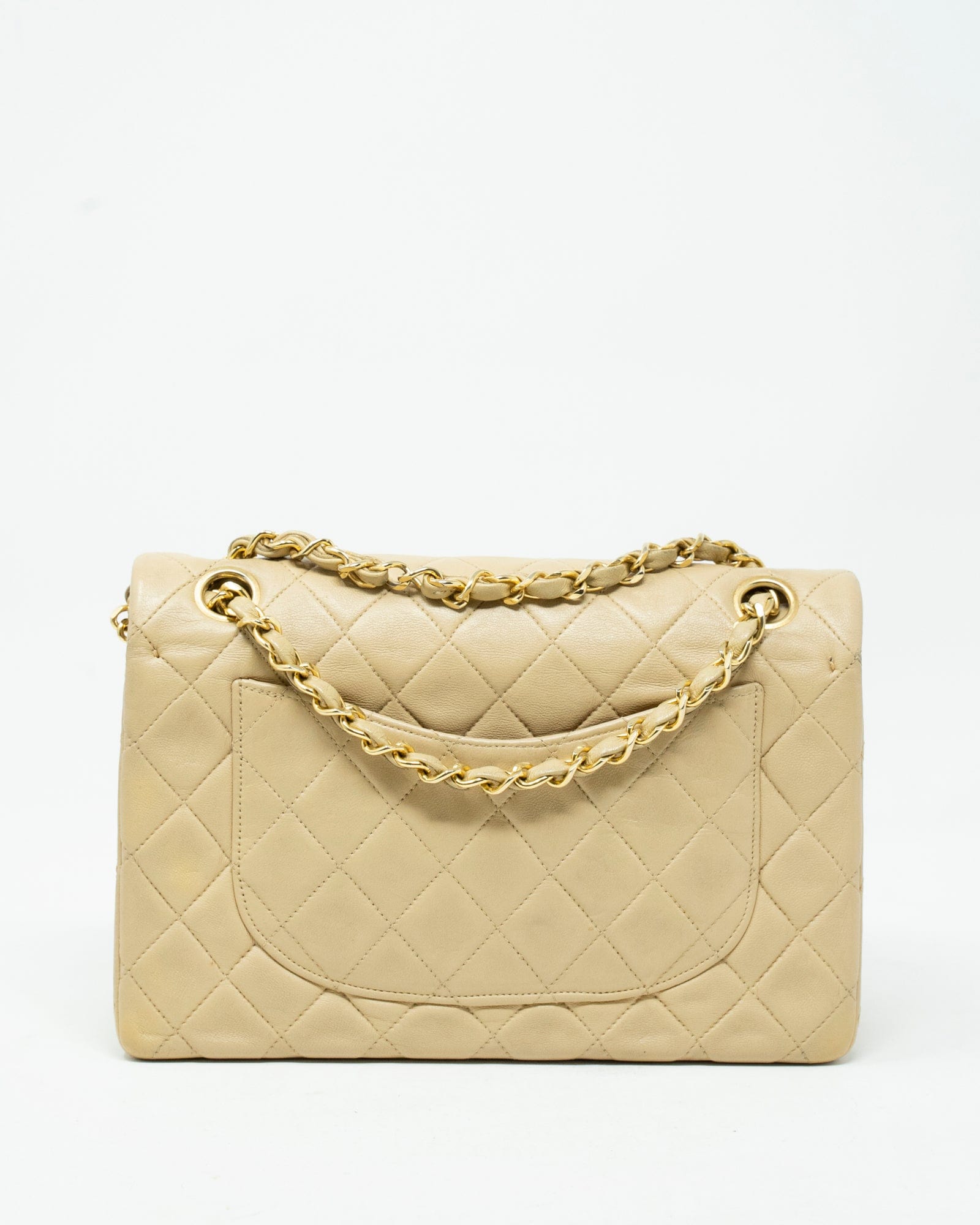 Chanel Chanel beige classic flap small - ASL1954