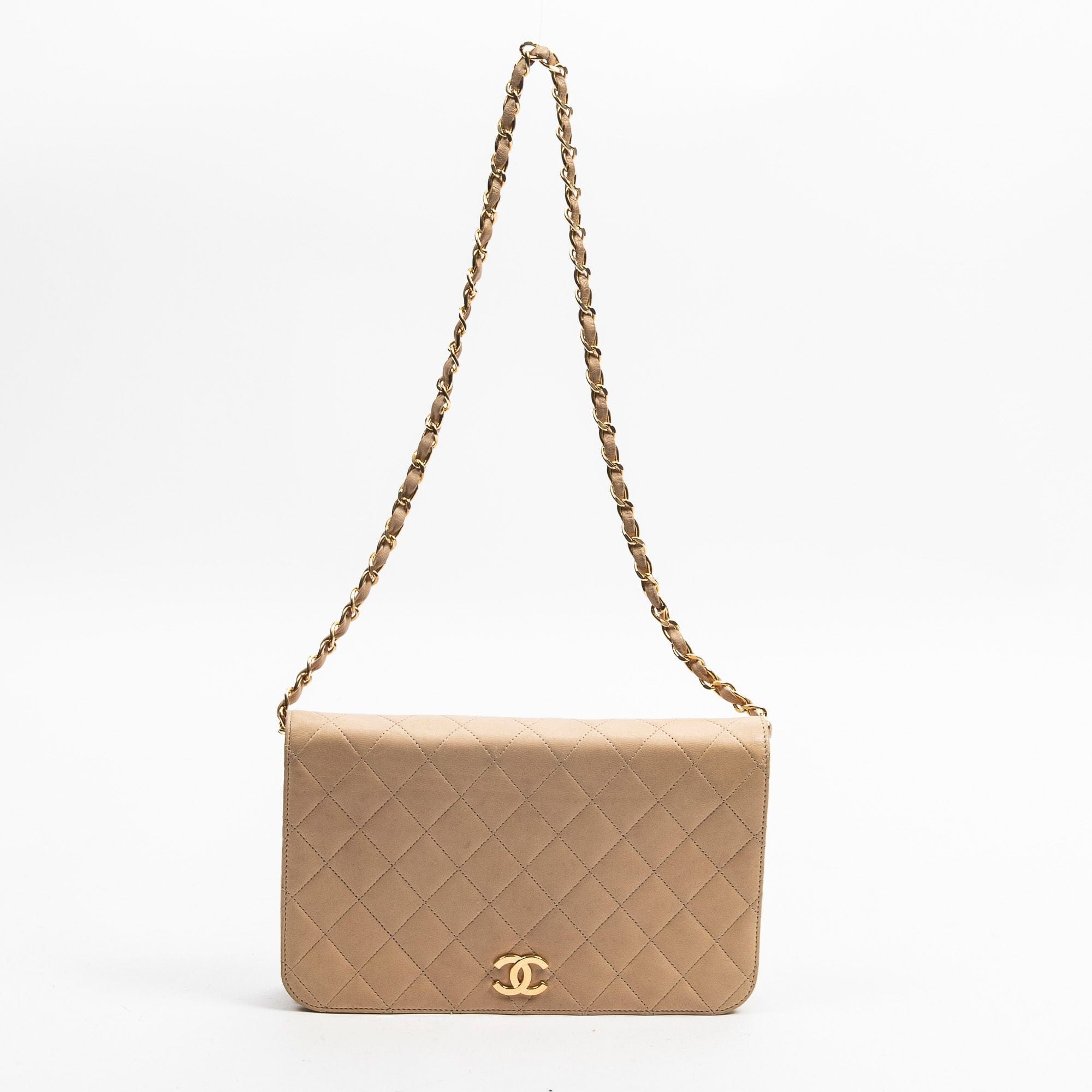 Chanel Chanel Beige Mademoiselle Full Flap - AWL2147