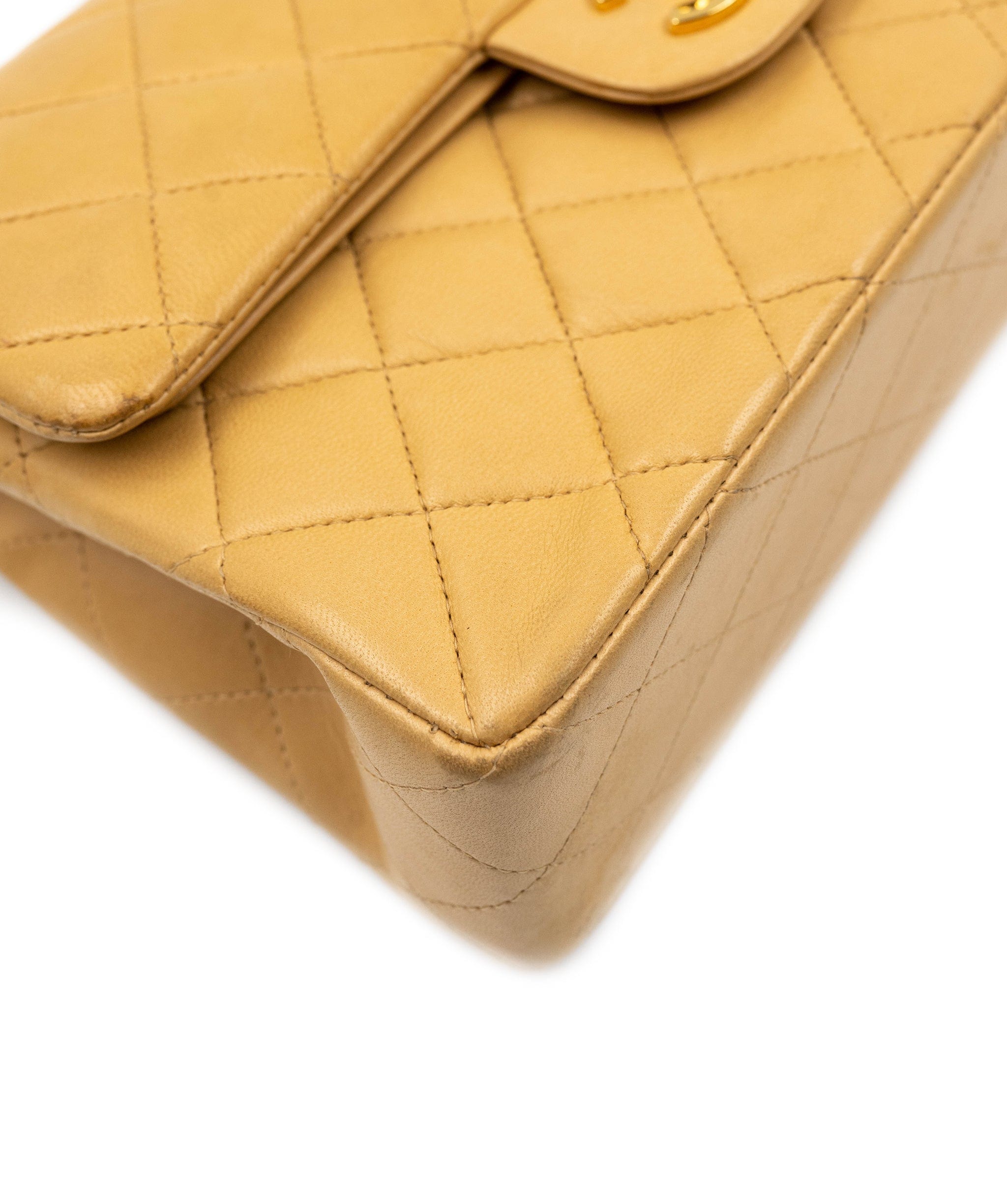 Chanel Chanel Beige Small Classic Double Flap Bag - ASL2127