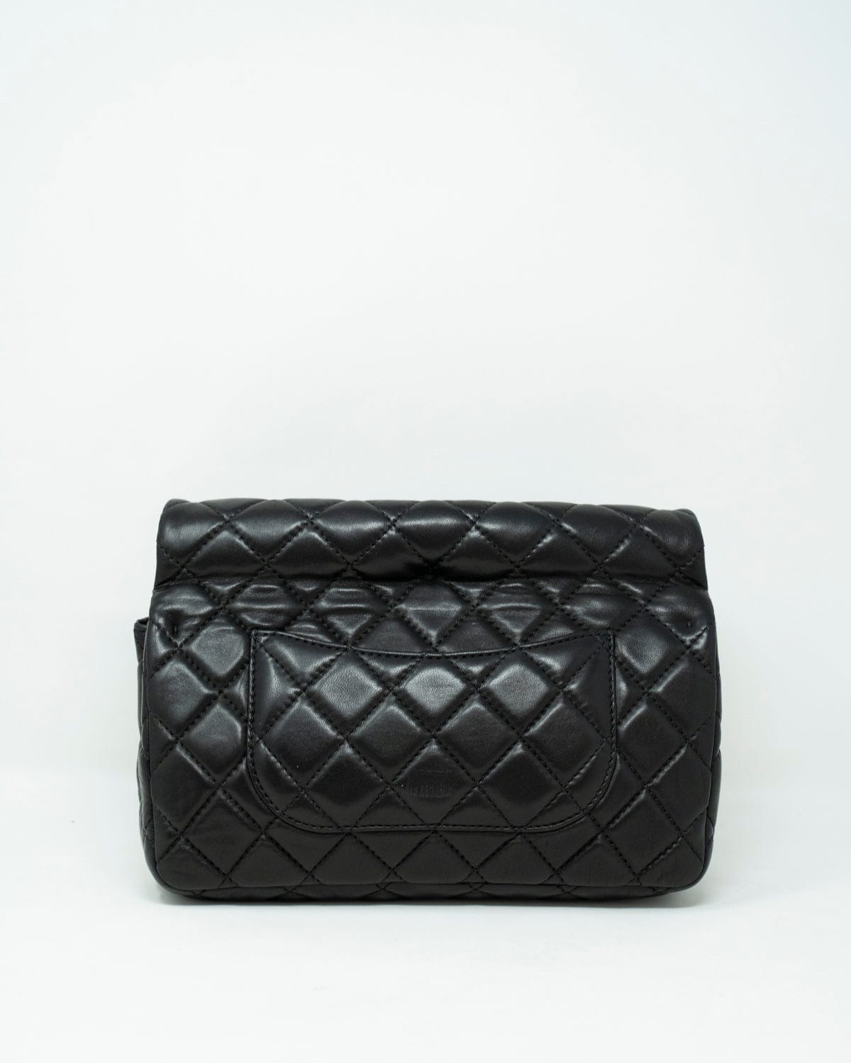 Chanel Chanel Black 2.55 Reissue Roll Clutch - ASL2076