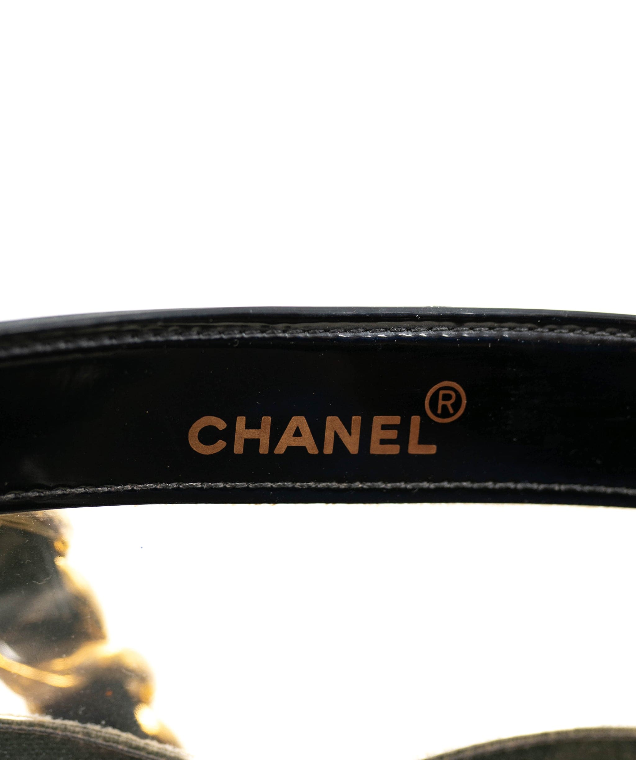 Chanel Chanel Black and Transparent Large Vinyl Shopper - AWL3505