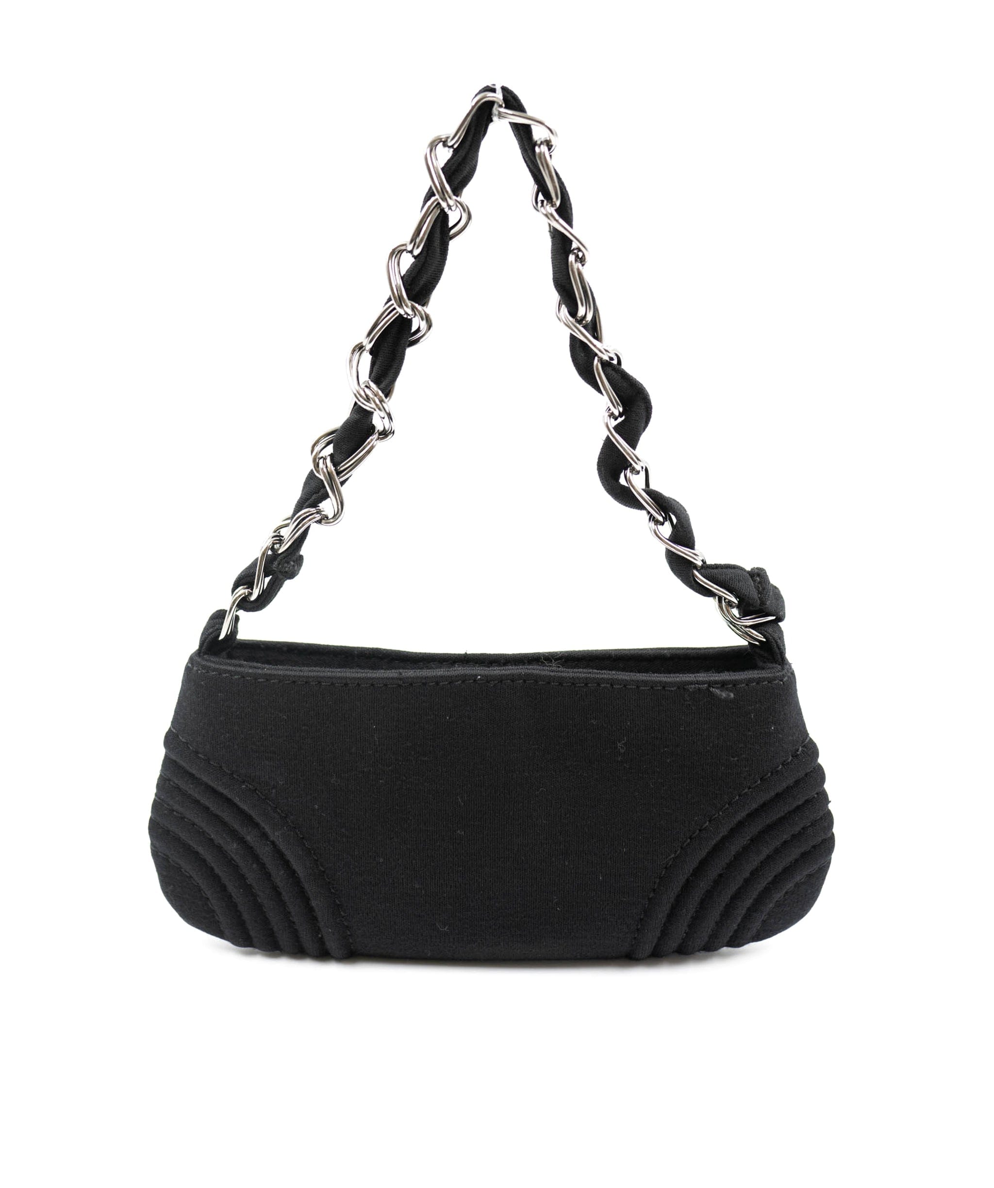 Chanel Chanel black canvas shoulder bag - AJC0031