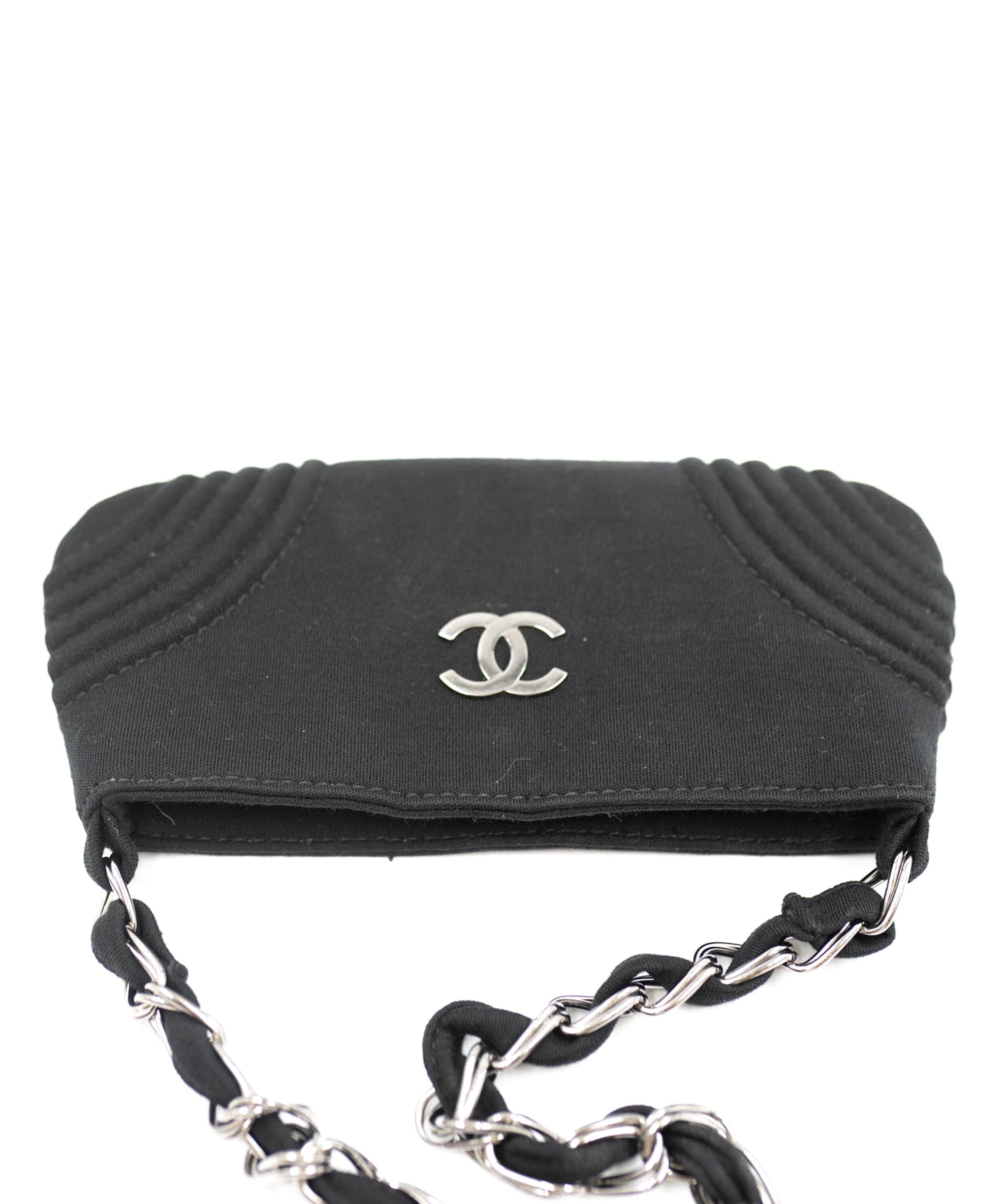 Chanel Chanel black canvas shoulder bag - AJC0031