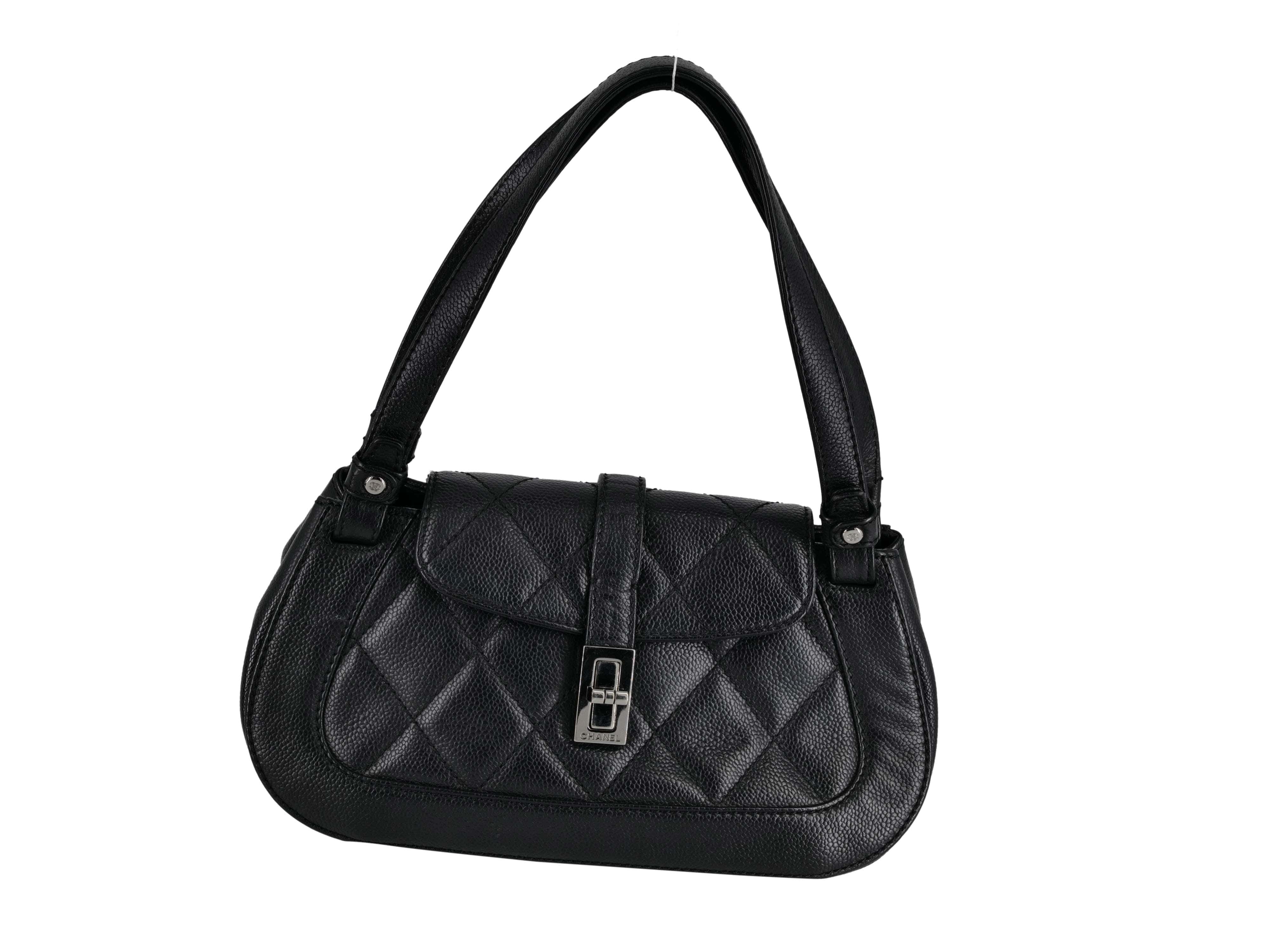 Chanel Chanel Black Caviar Handbag RJL1718