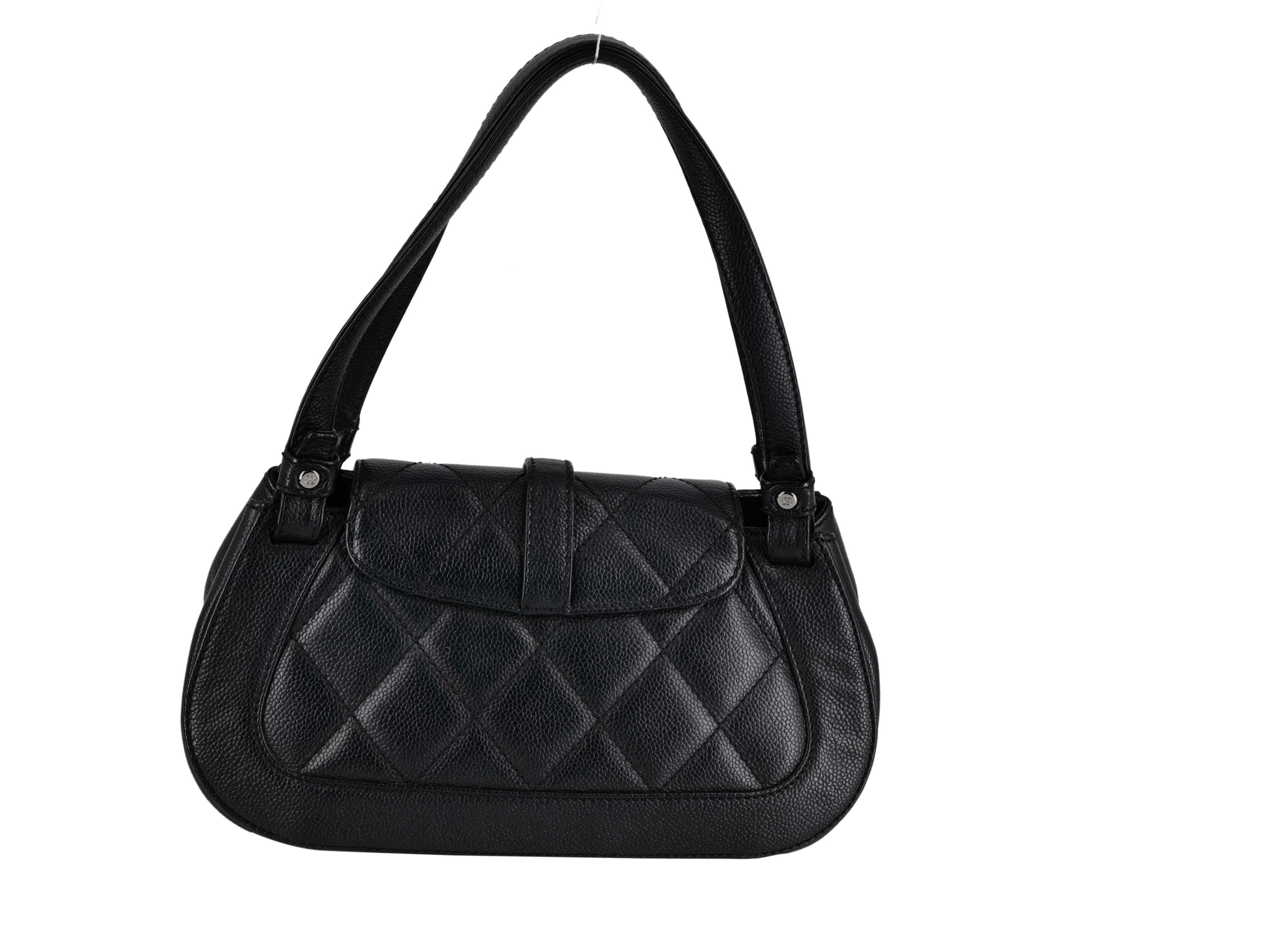 Chanel Chanel Black Caviar Handbag RJL1718