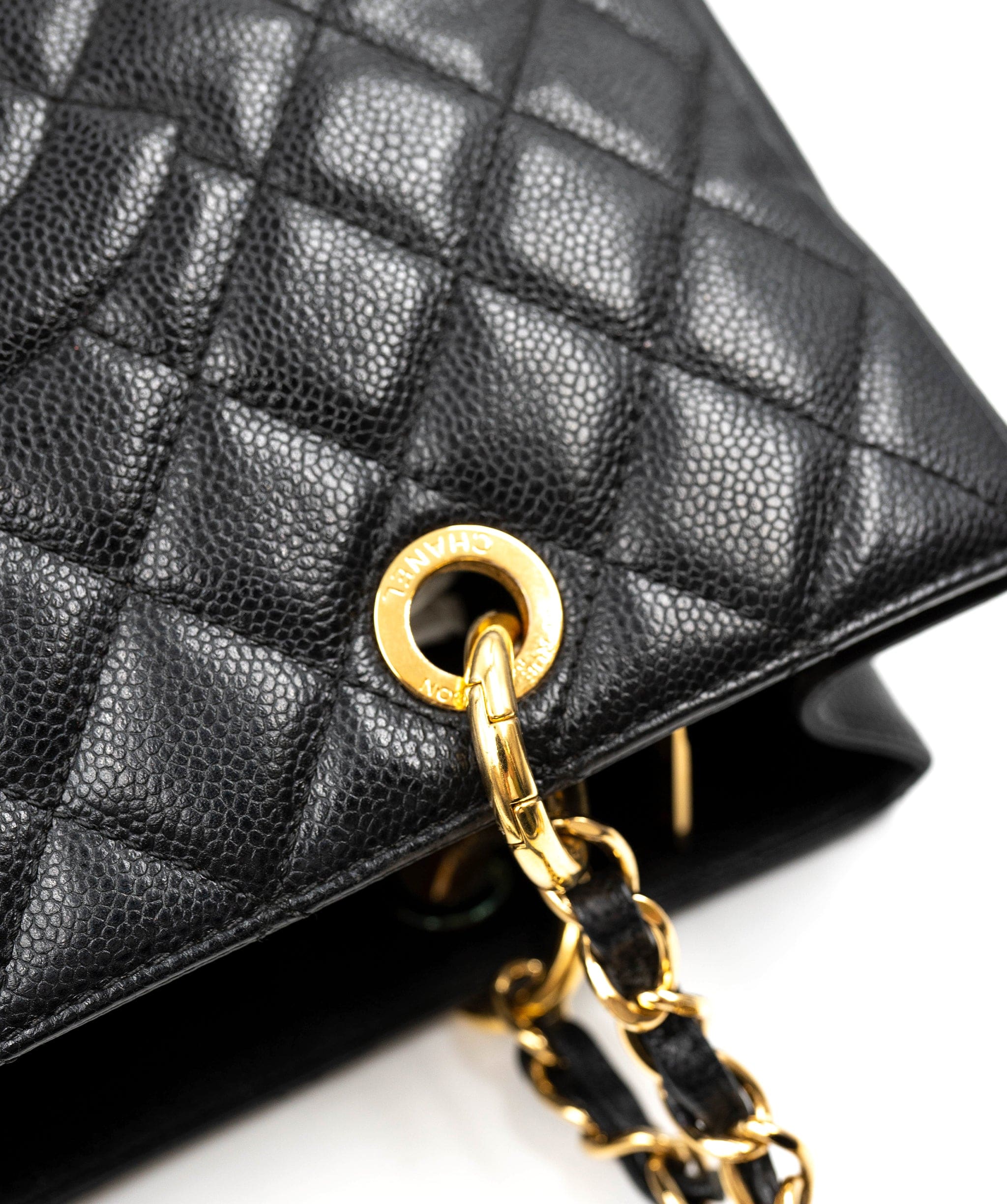 Chanel Chanel Black Caviar Leather GST Bag GHW  - AGL2108