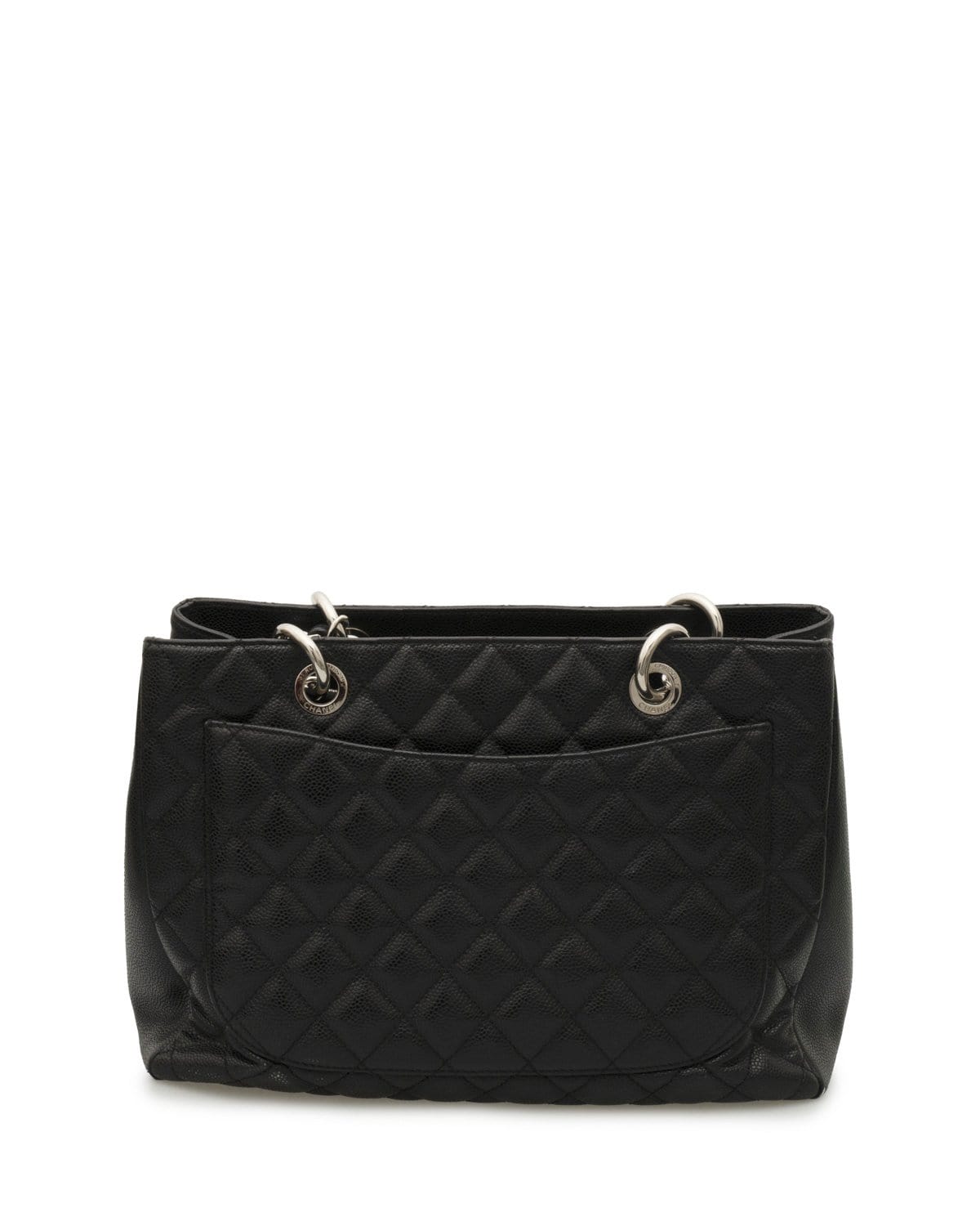 Chanel Chanel Black Caviar Leather GST PHW - AGL1510