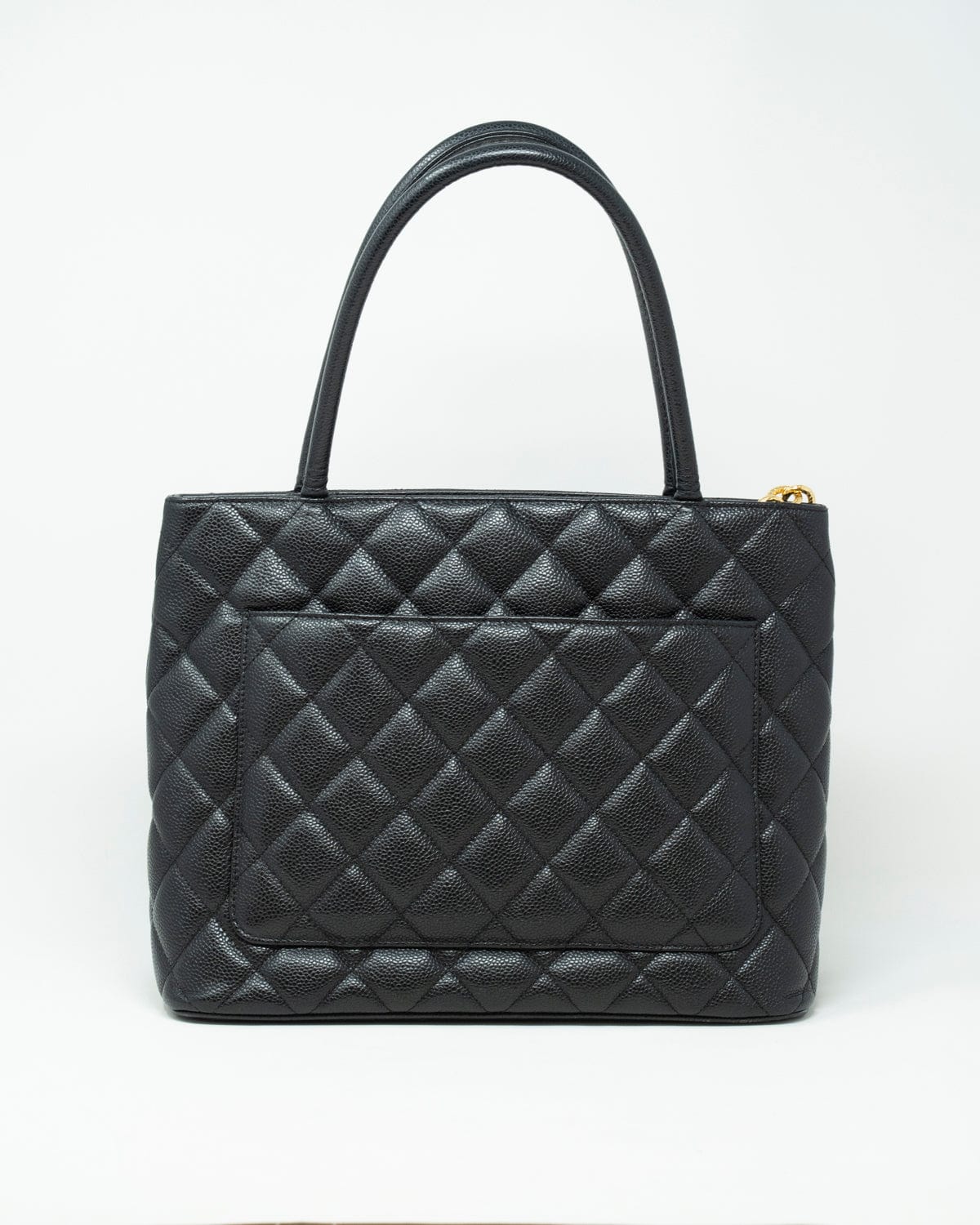 Chanel Chanel Black Caviar Medallion Tote - AWL2370