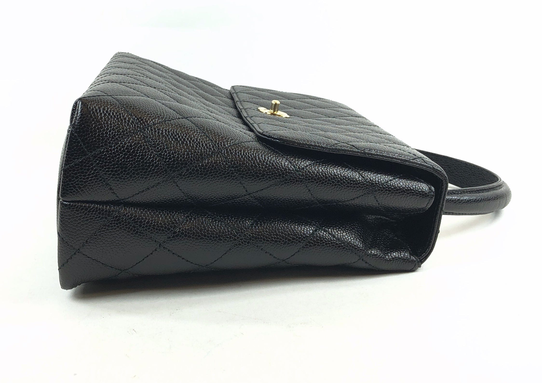 Chanel Chanel Black Caviar Top Handle Bag PXL1501