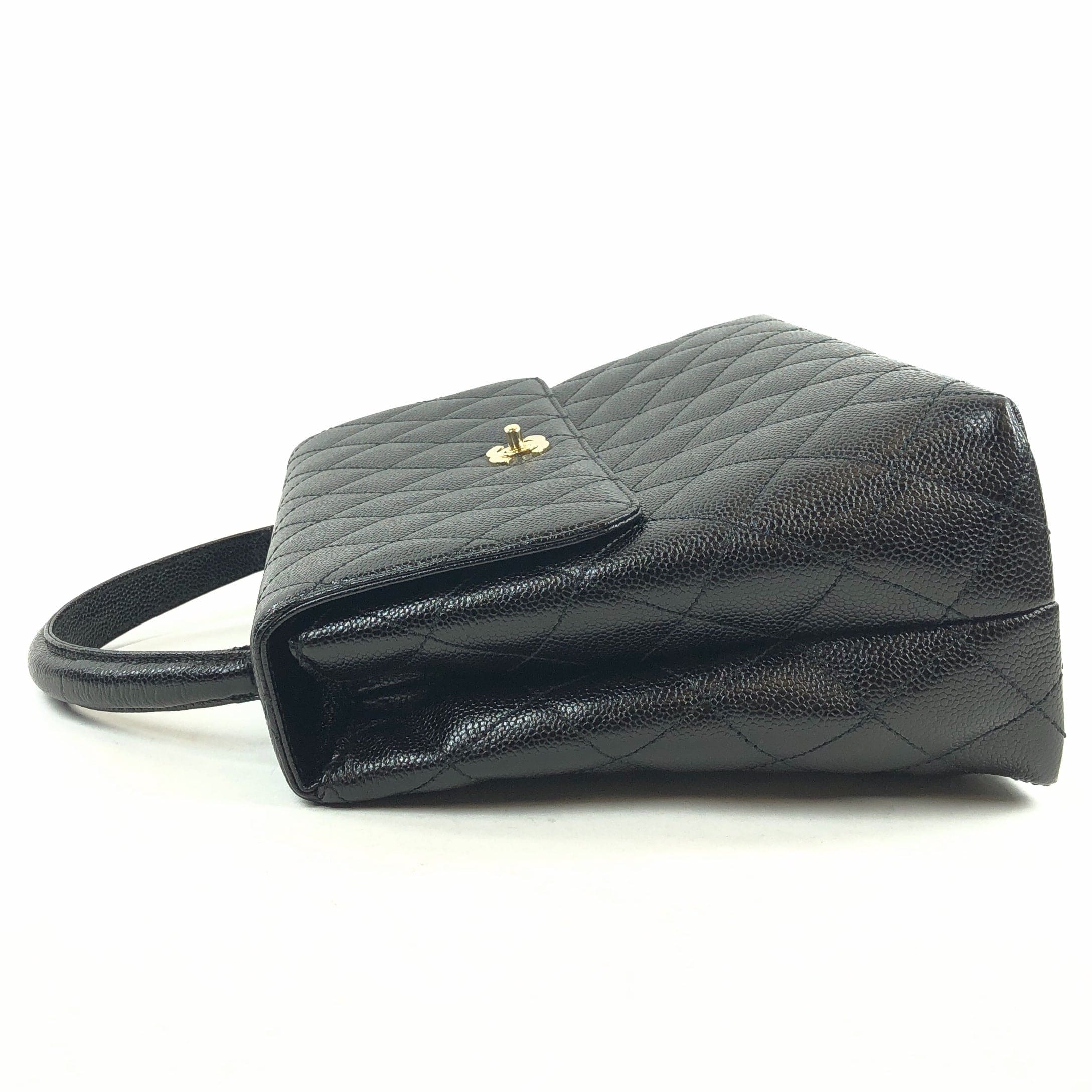 Chanel Chanel Black Caviar Top Handle Bag PXL1501