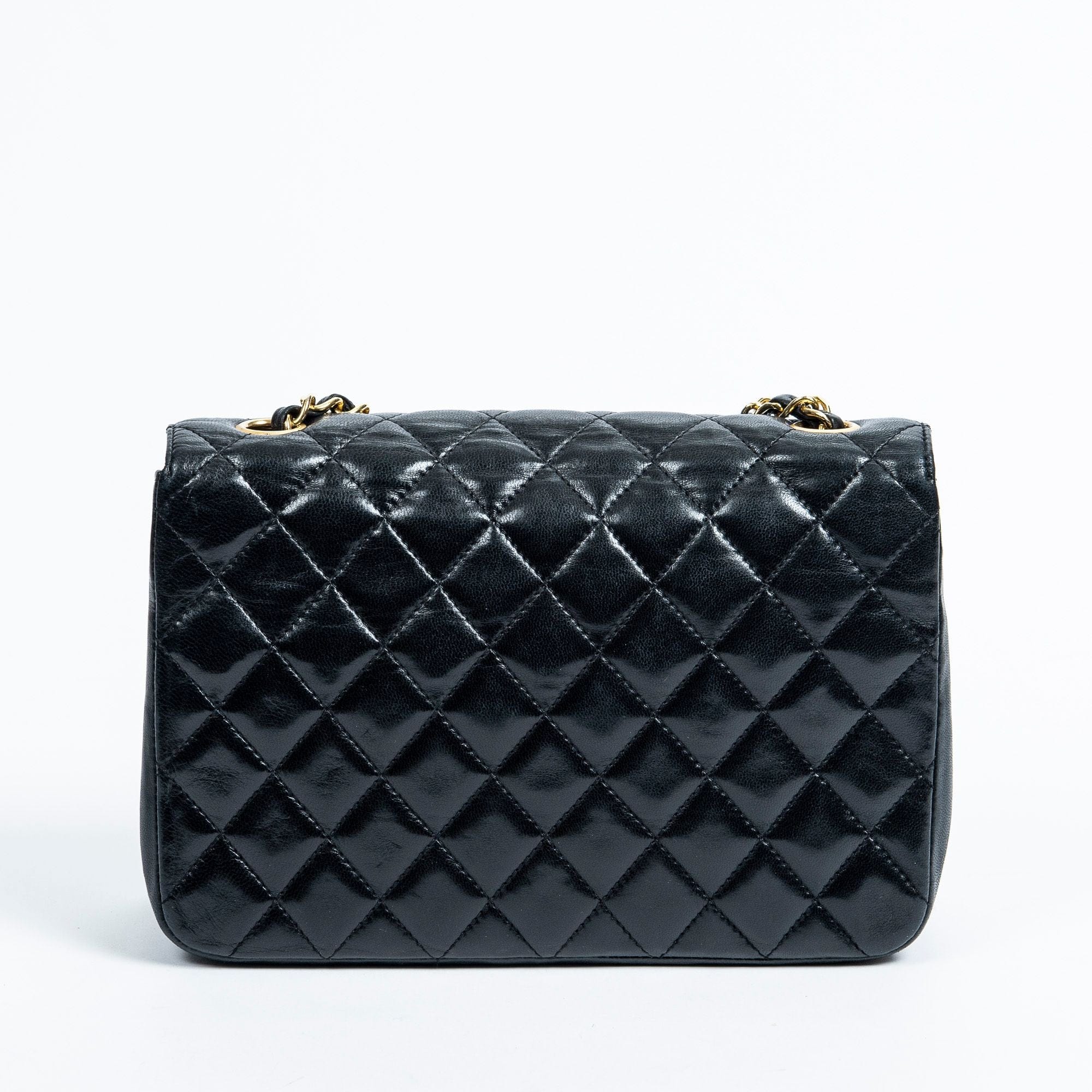 Chanel Chanel Black CC Half Moon Flap Bag AWL2161