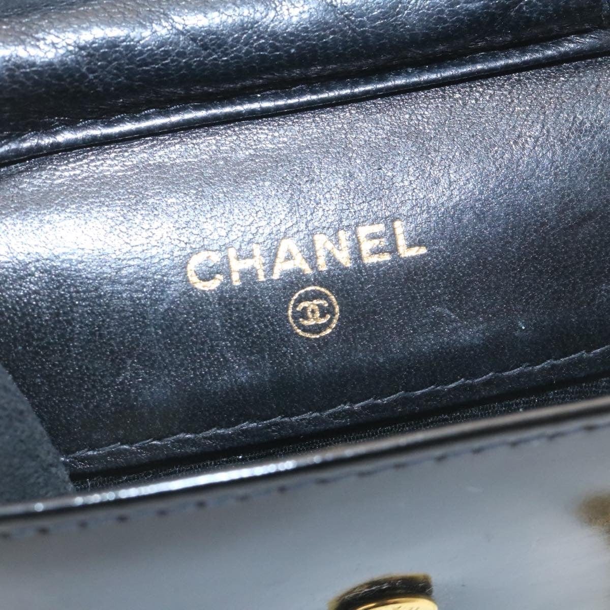 Chanel Chanel Black CC Pouch - AWL2101