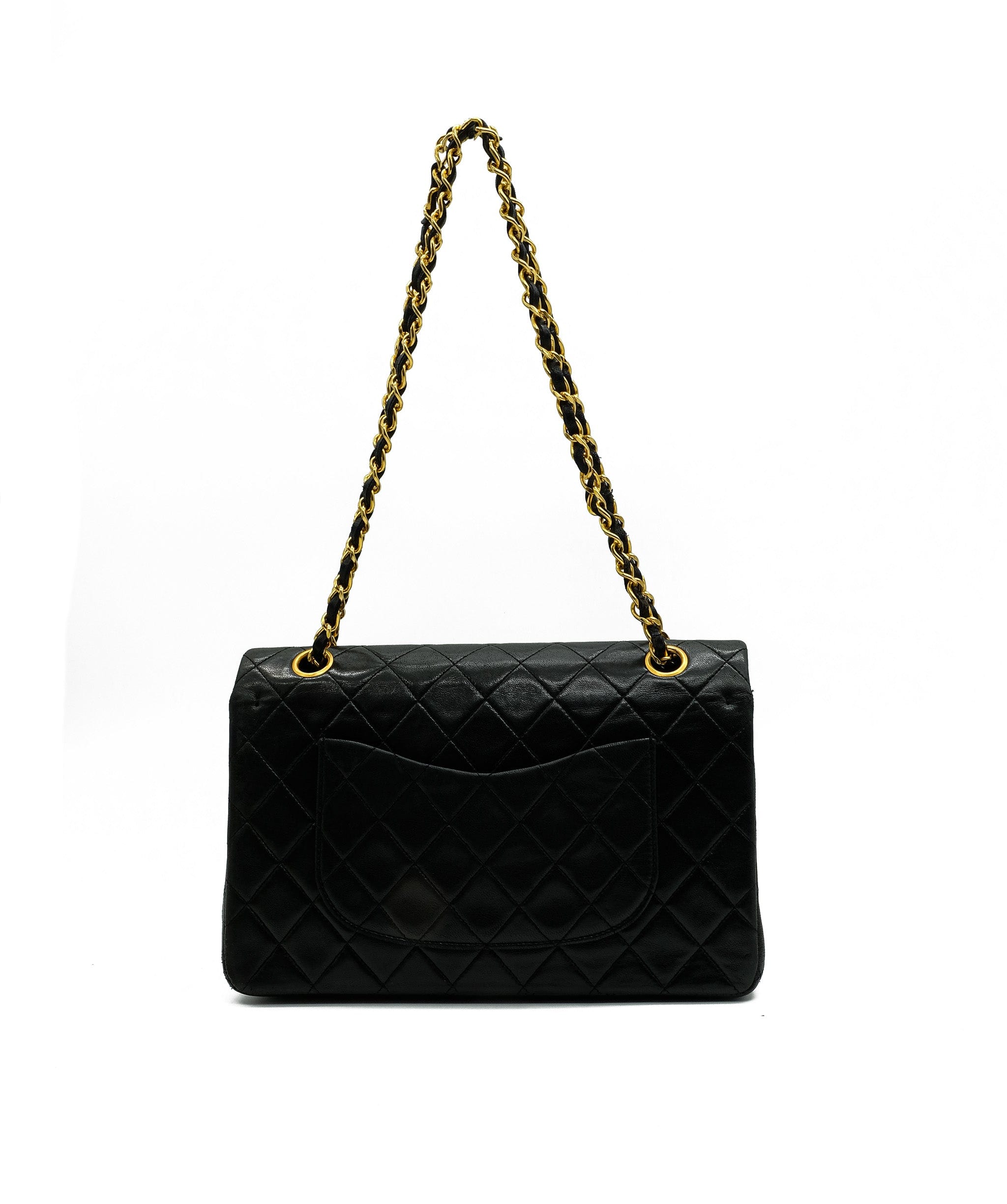 Chanel Chanel Black Classic Double Flap 10" RJL1788