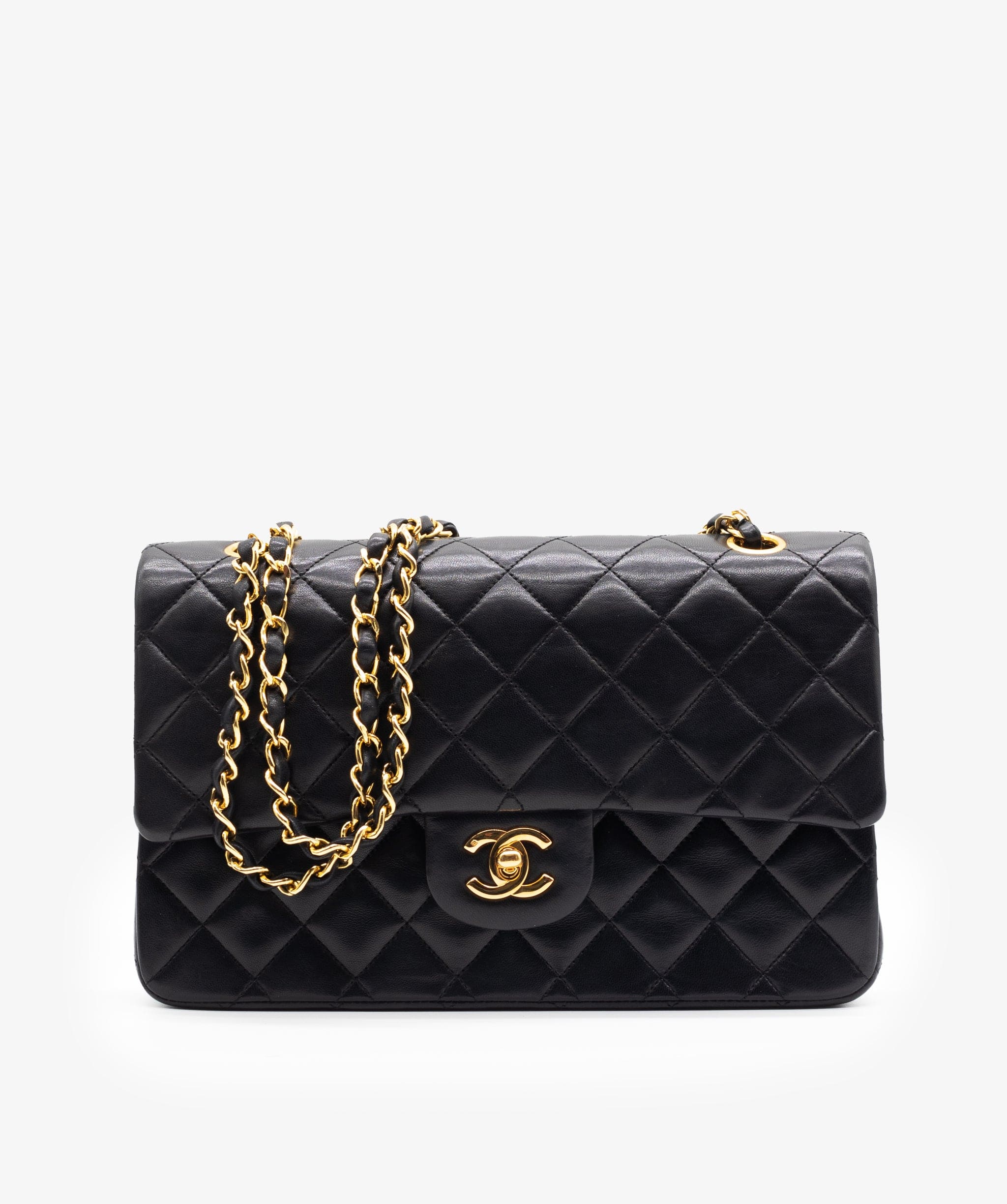 Chanel Chanel Black Classic Double Flap 9" RJL1789