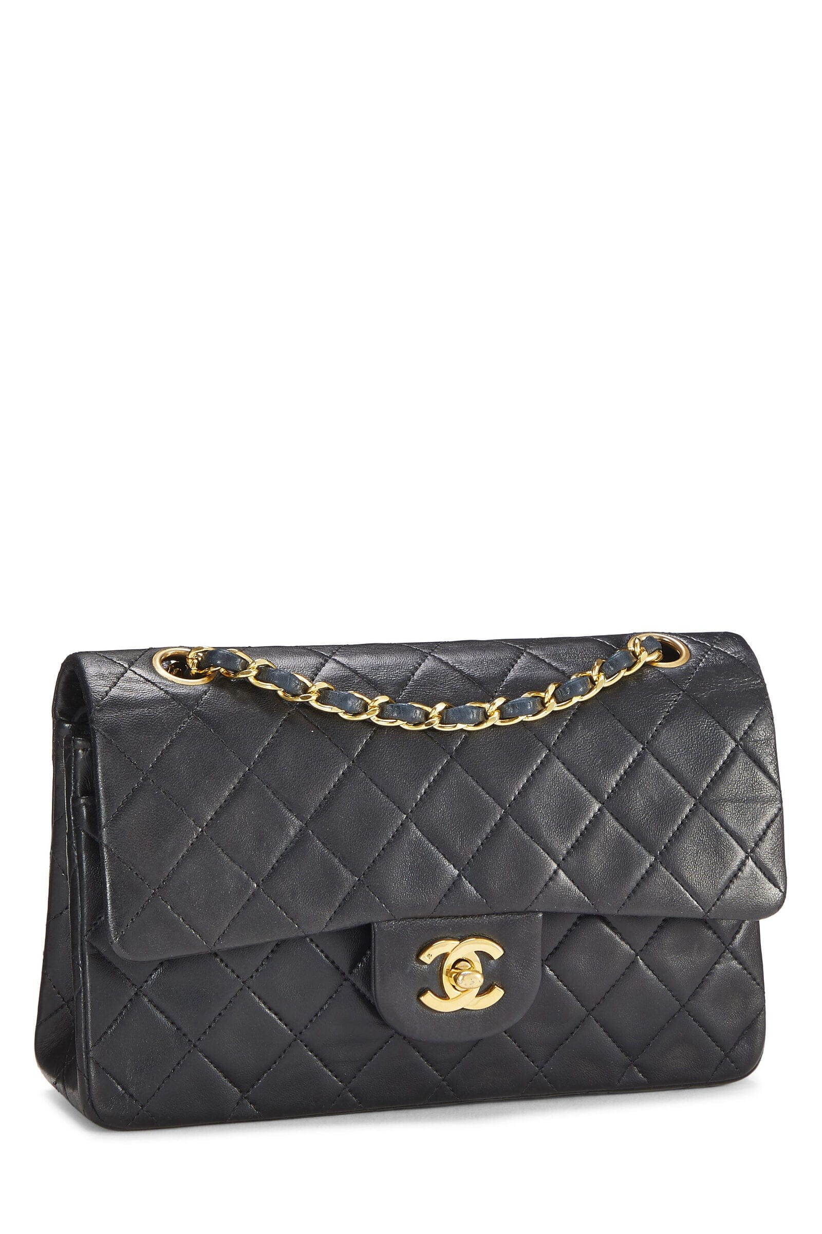 Chanel Chanel Black Lambskin 2.55 9" Q6B0101IK1766