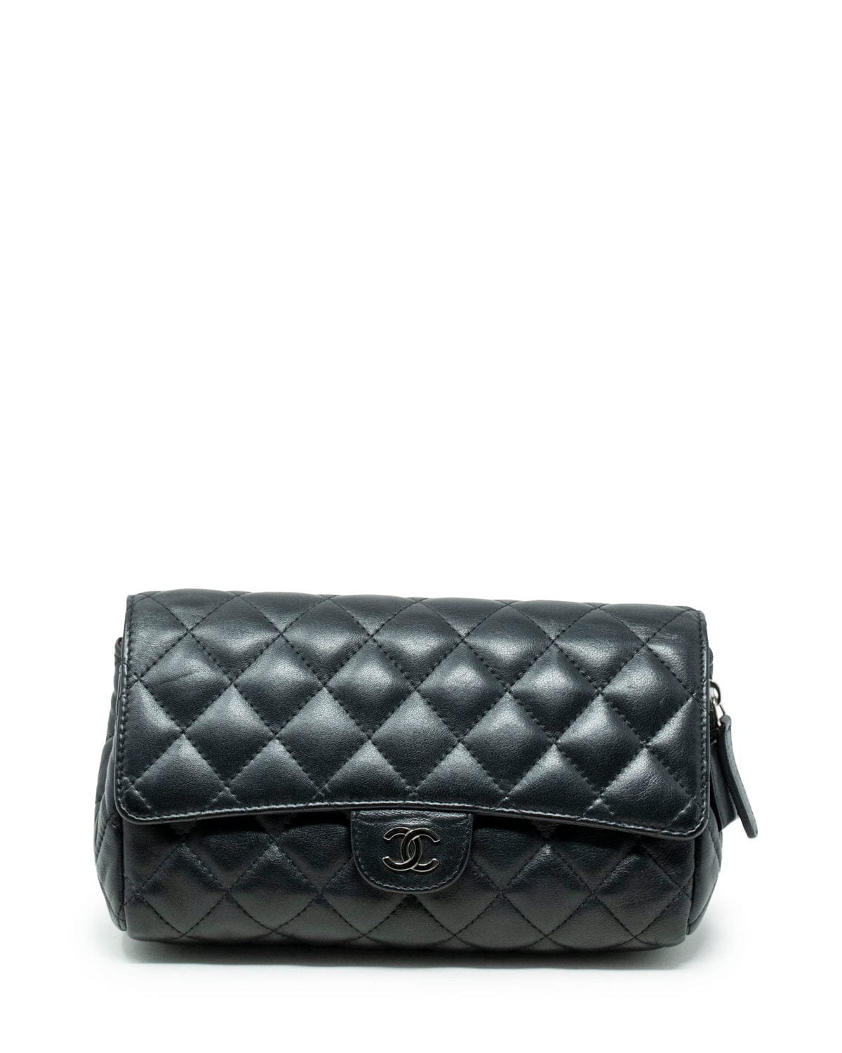 Chanel Chanel Black Lambskin Pouch ALL0049