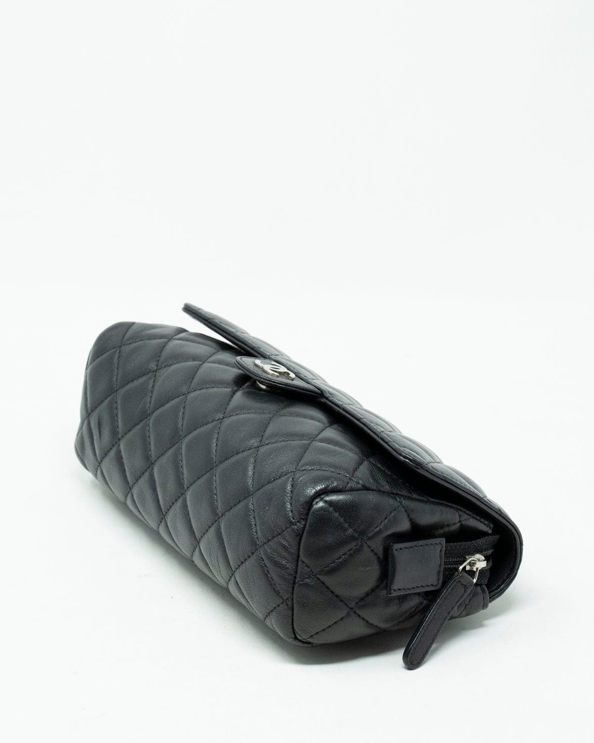 Chanel Chanel Black Lambskin Pouch ALL0049