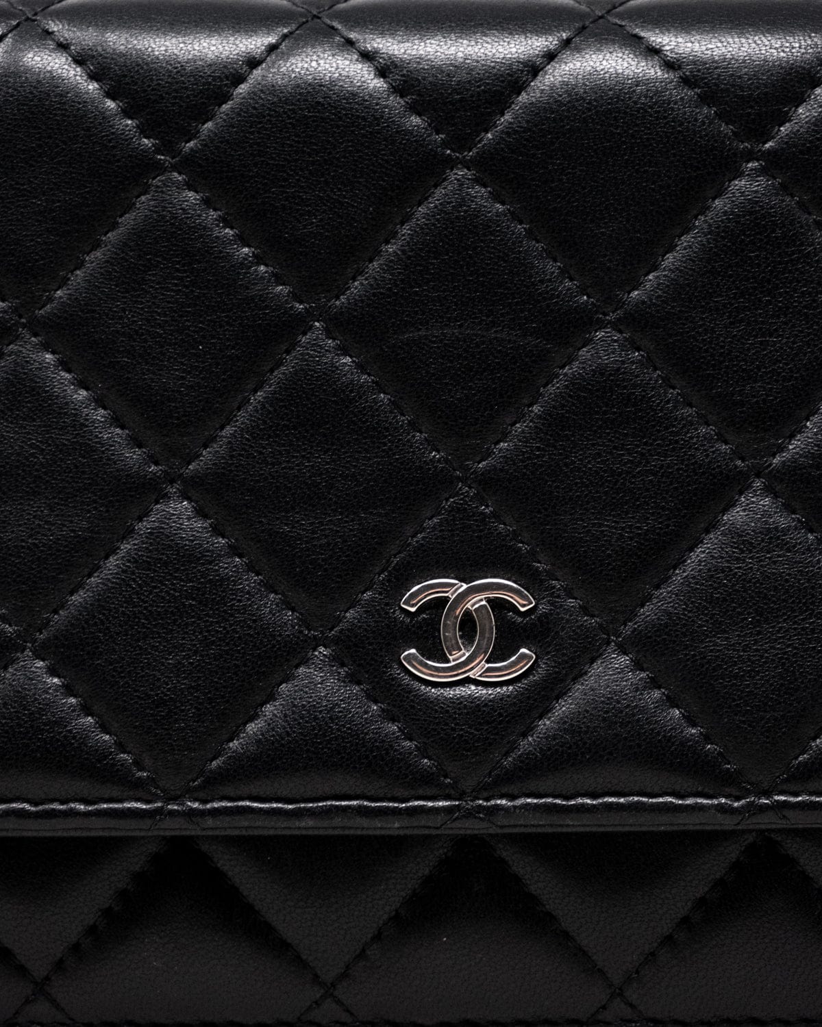 Chanel Chanel Black Lambskin WOC - AGL1984