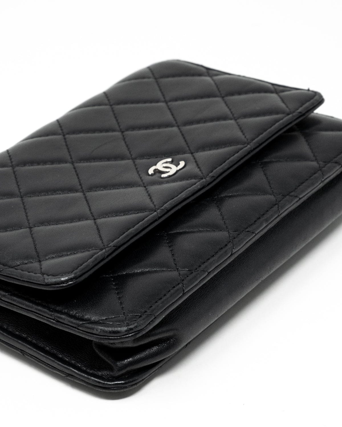 Chanel Chanel Black Lambskin WOC - AGL1984