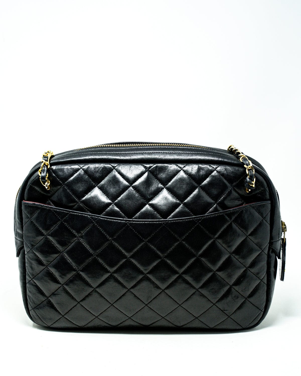 Chanel Chanel Black Leather Camera Bag - AGC1130