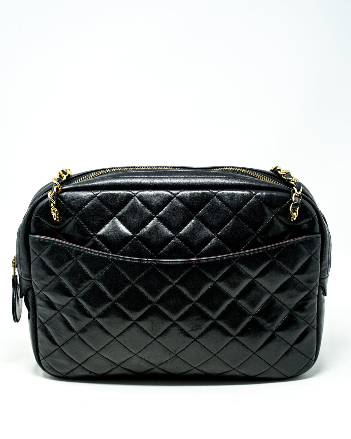 Chanel Chanel Black Leather Camera Bag - AGC1130